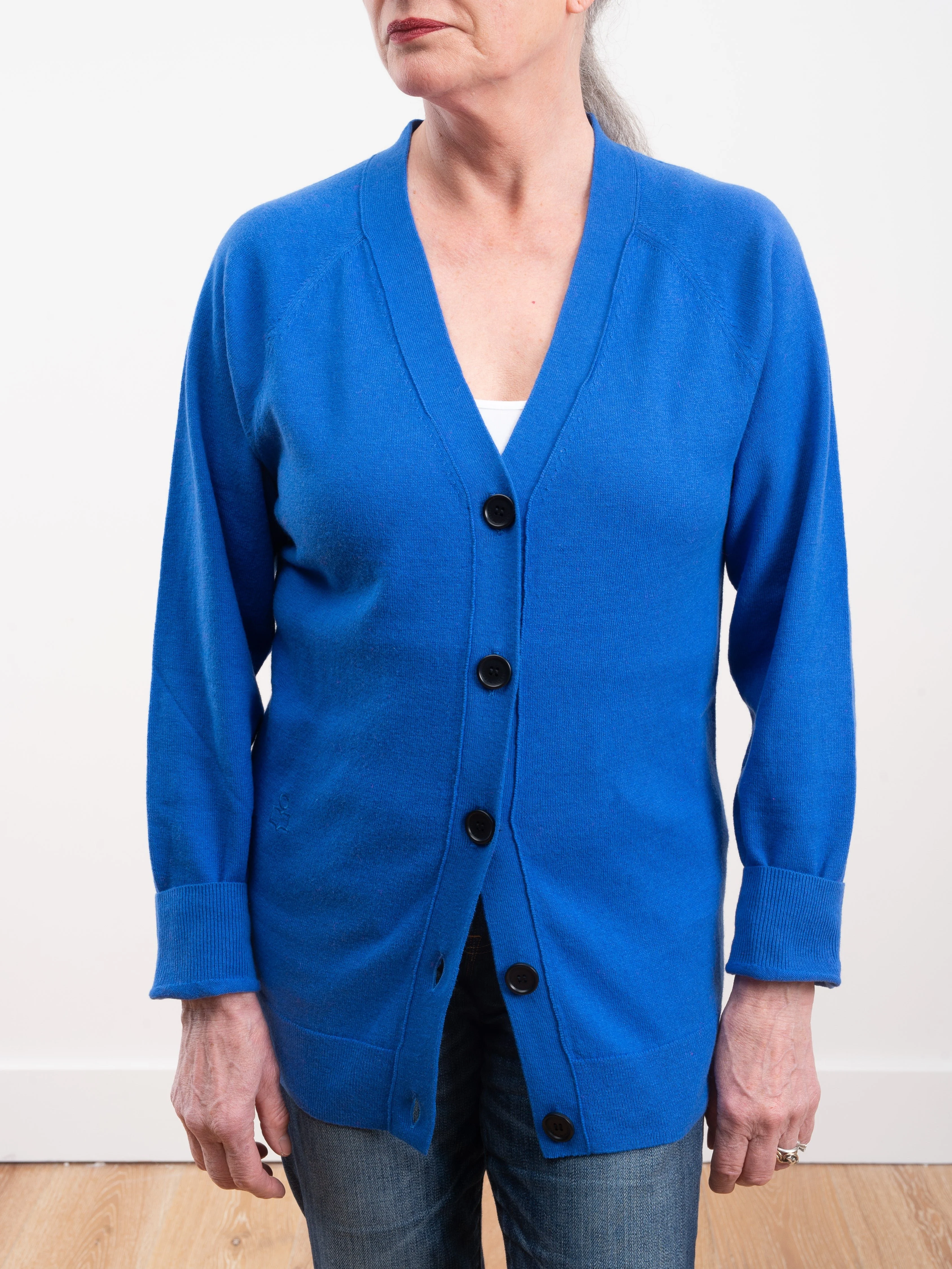 karrick cardigan - electric blue - Image 4