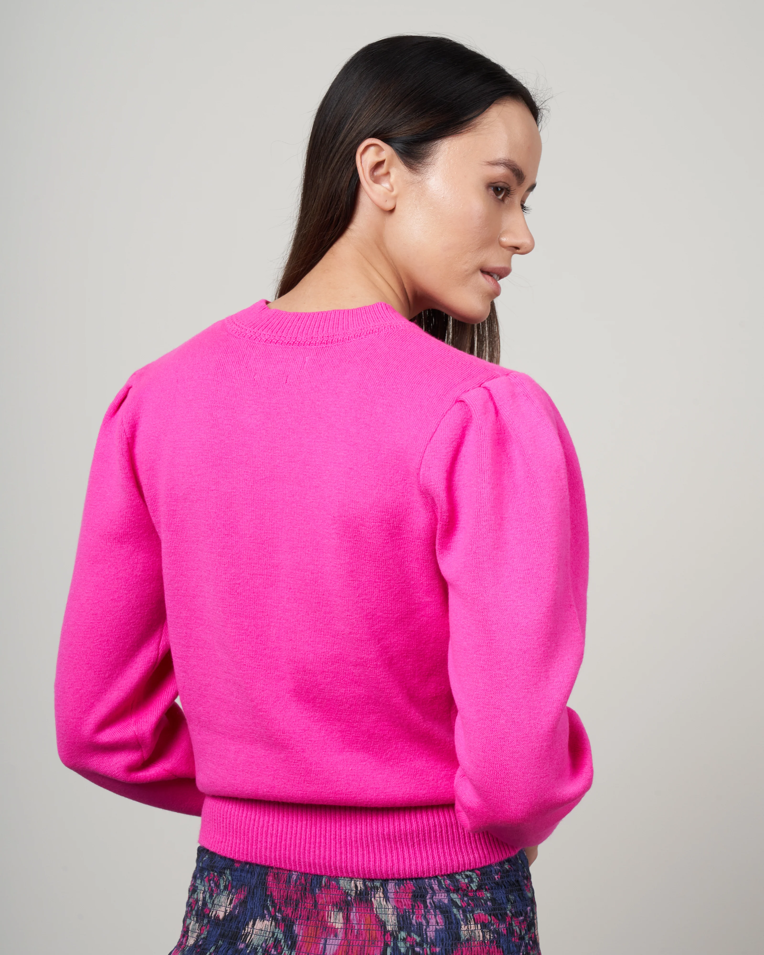 kelaya sweater - neon pink - Image 4