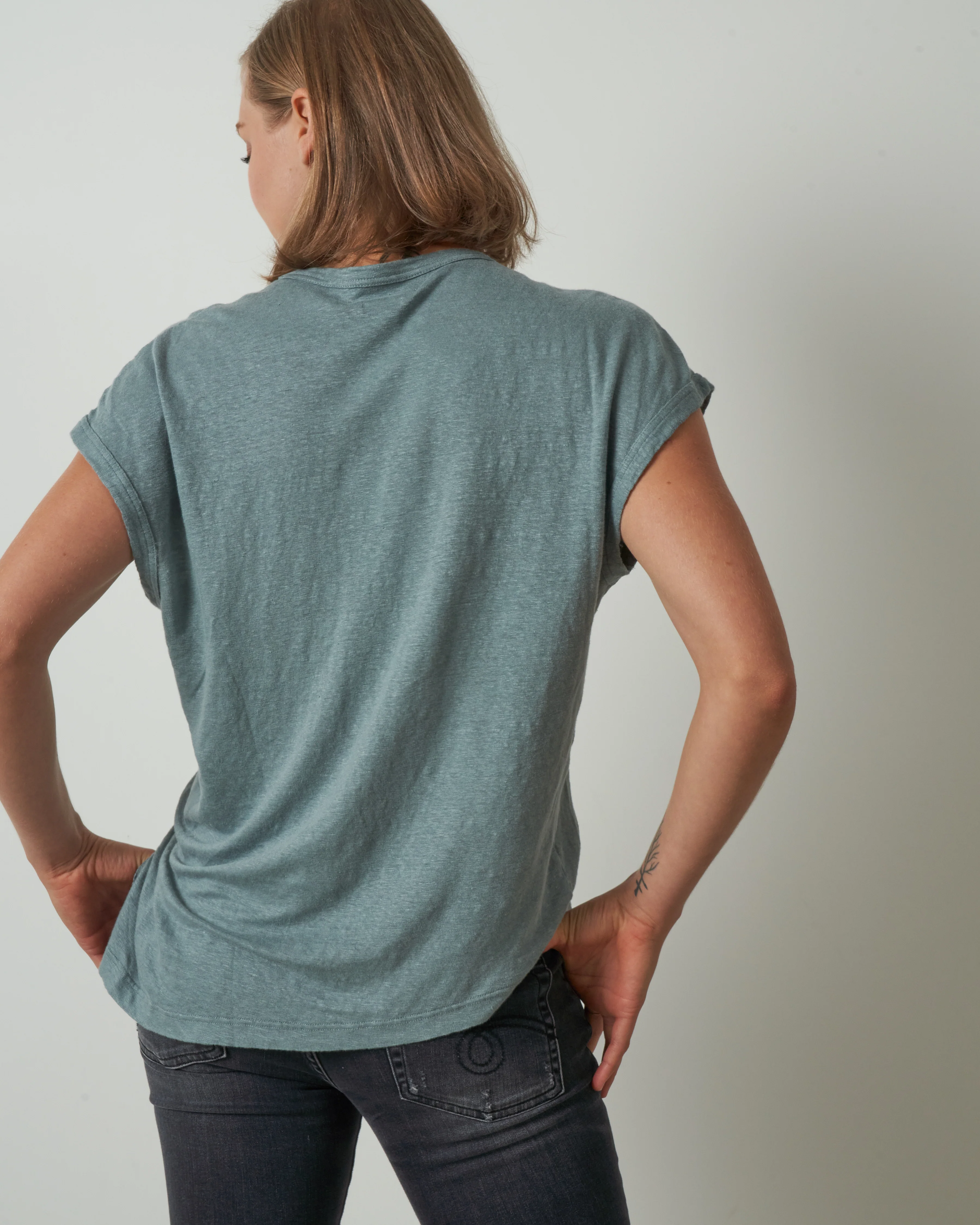 kella tee - greyish blue - Image 3