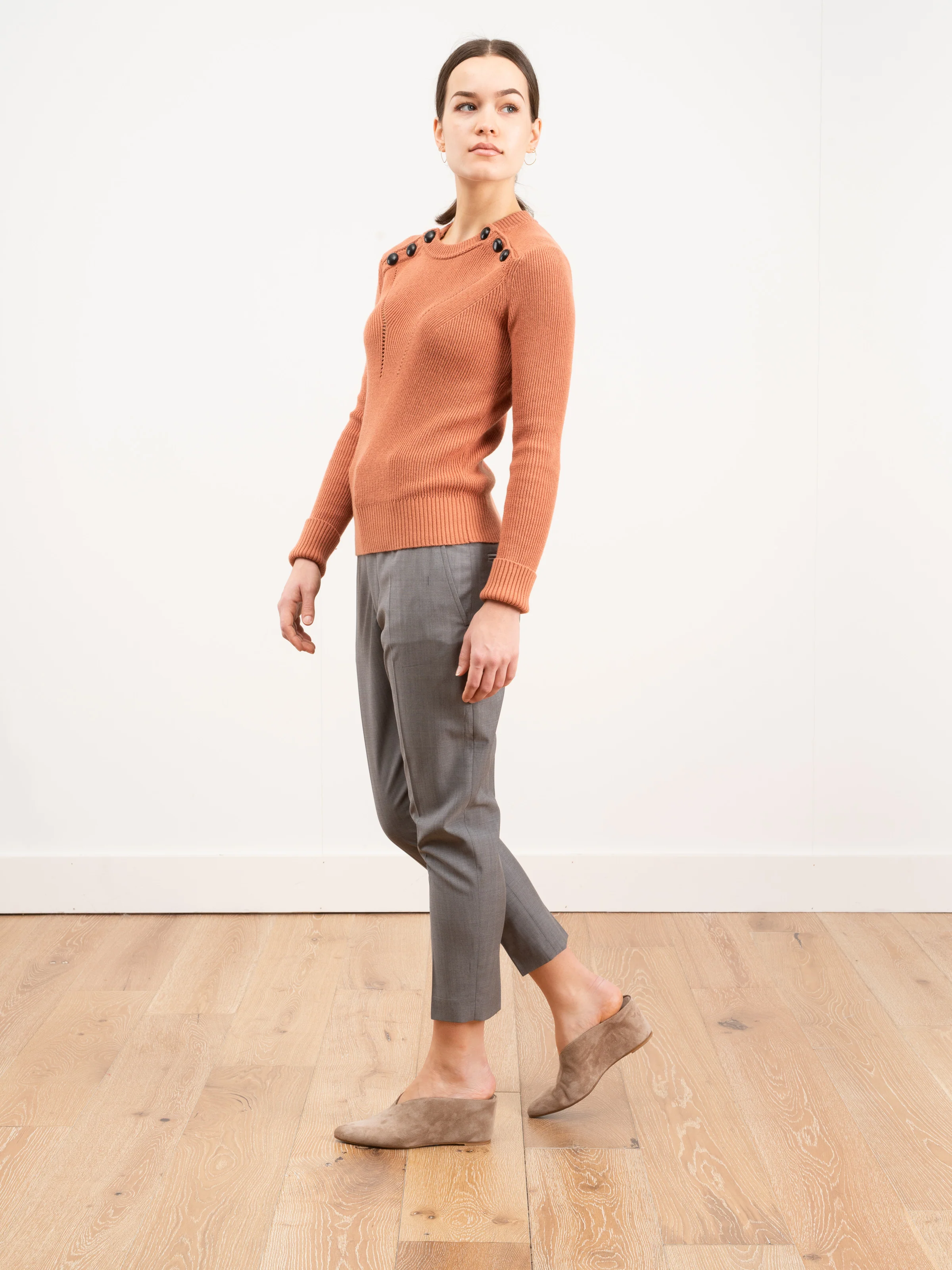 koyla sweater - faded rust - Image 2