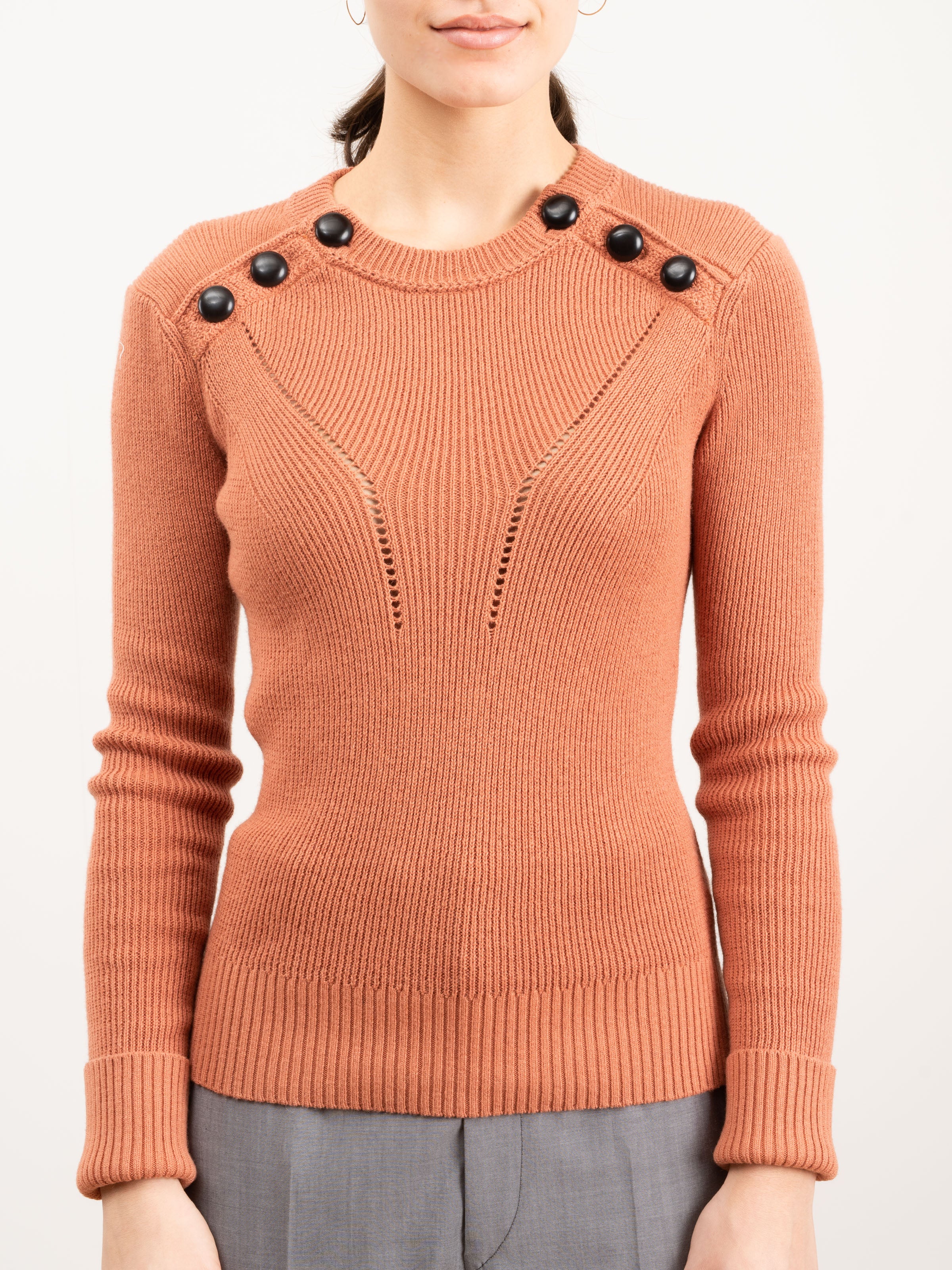 koyla sweater - faded rust - Image 3