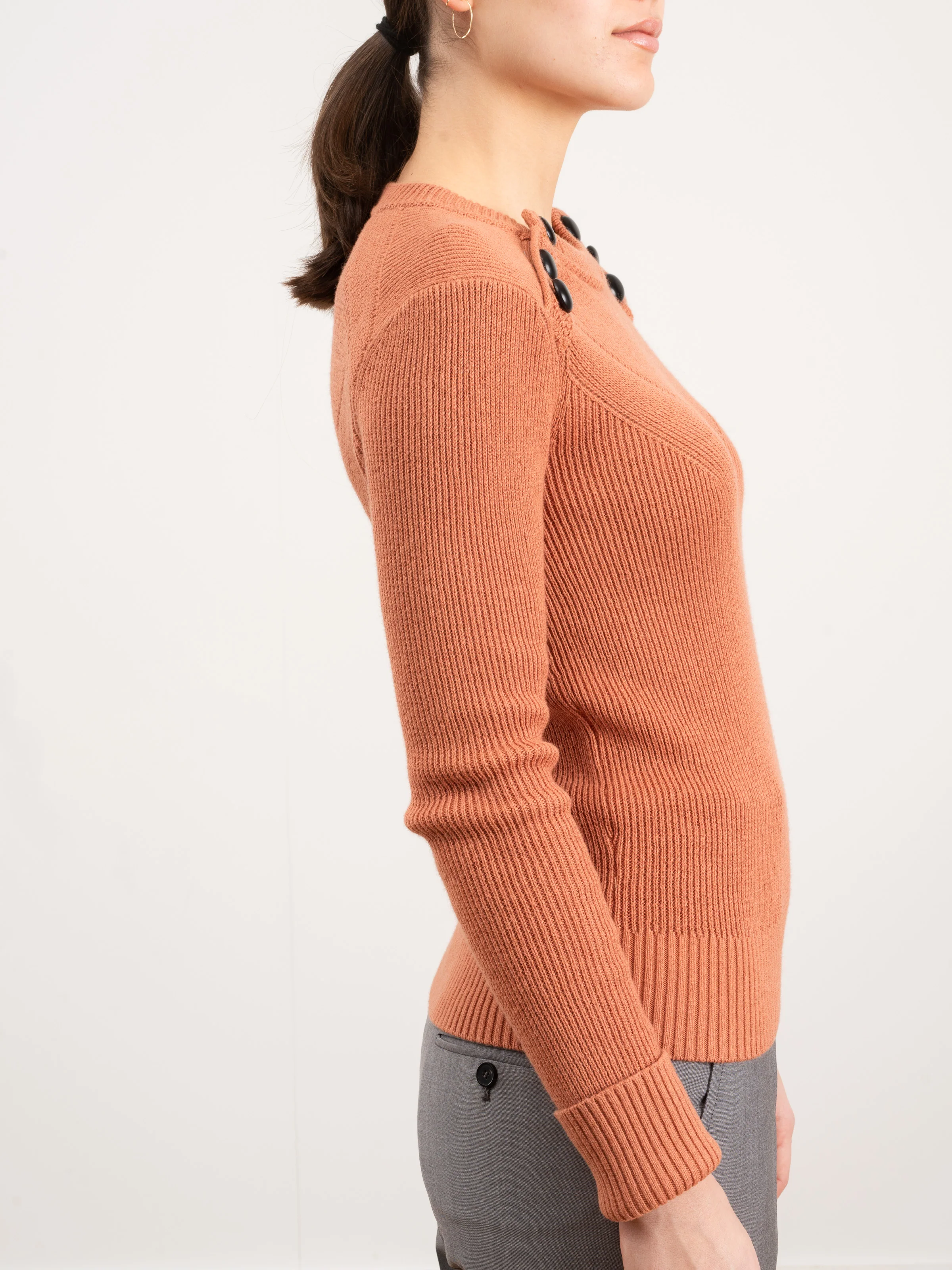 koyla sweater - faded rust - Image 4