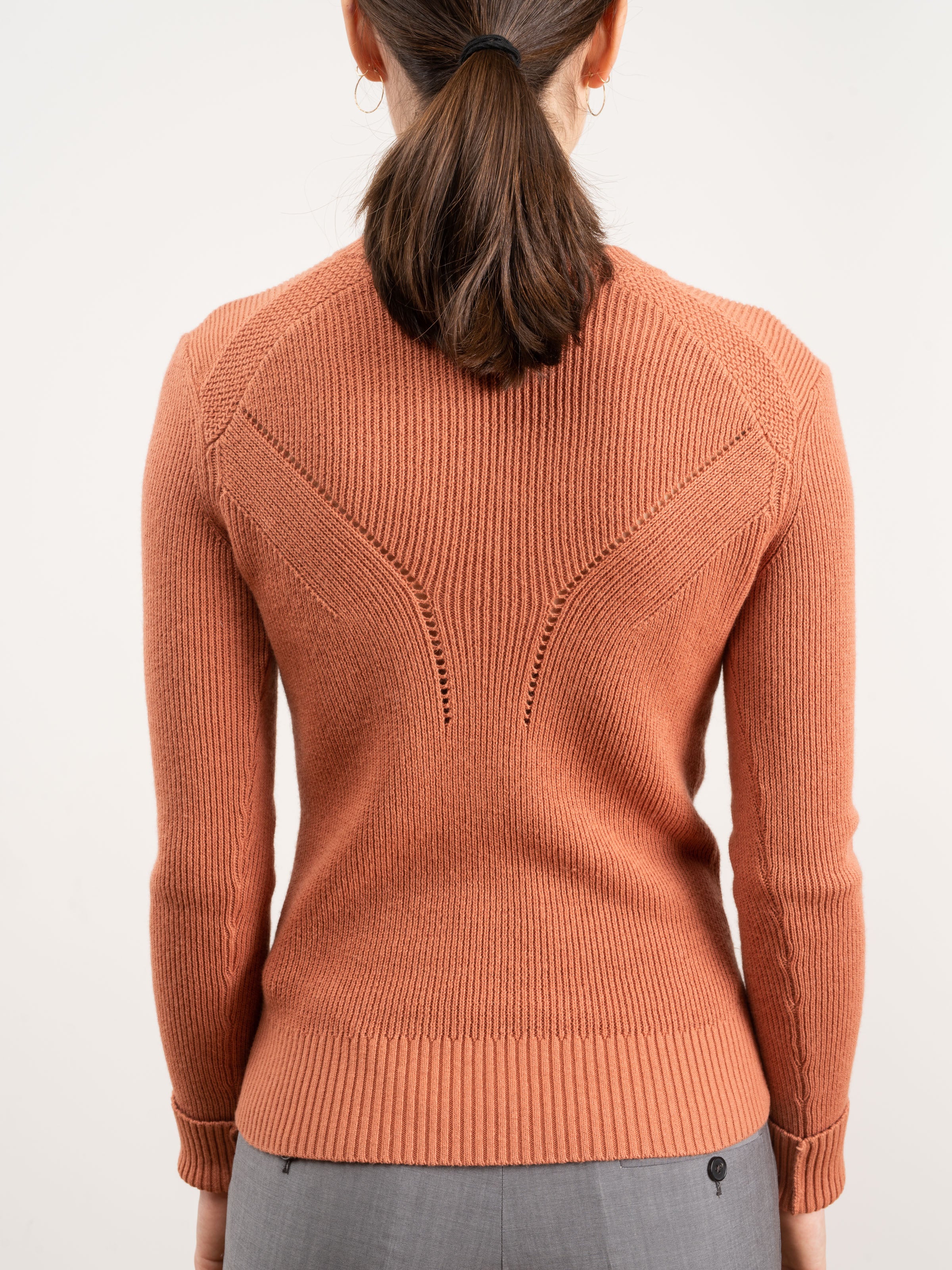 koyla sweater - faded rust - Image 5