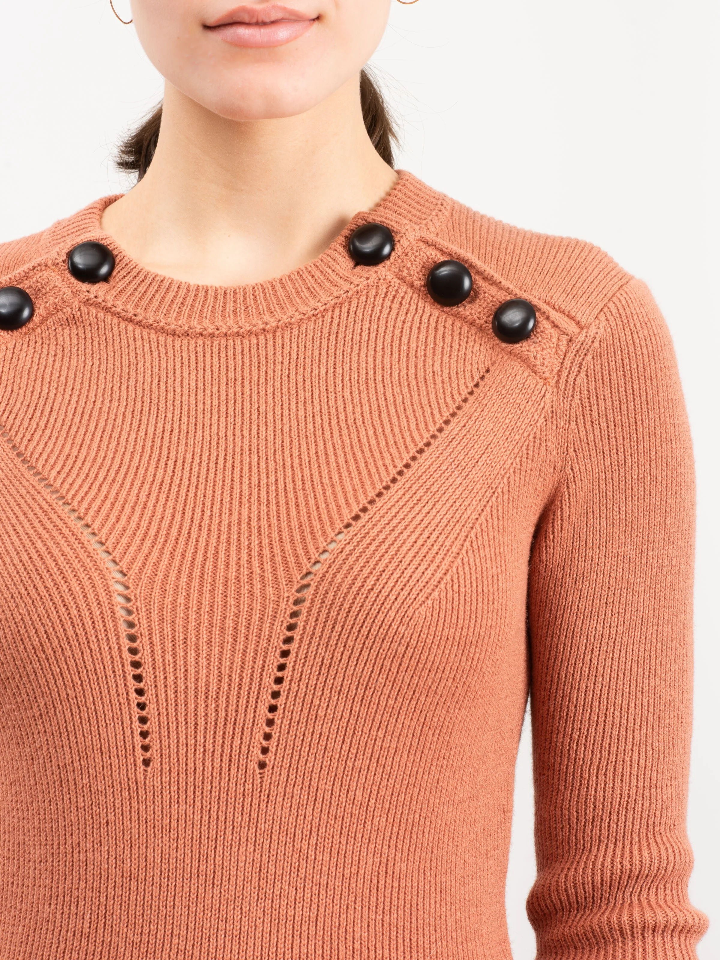 koyla sweater - faded rust - Image 6