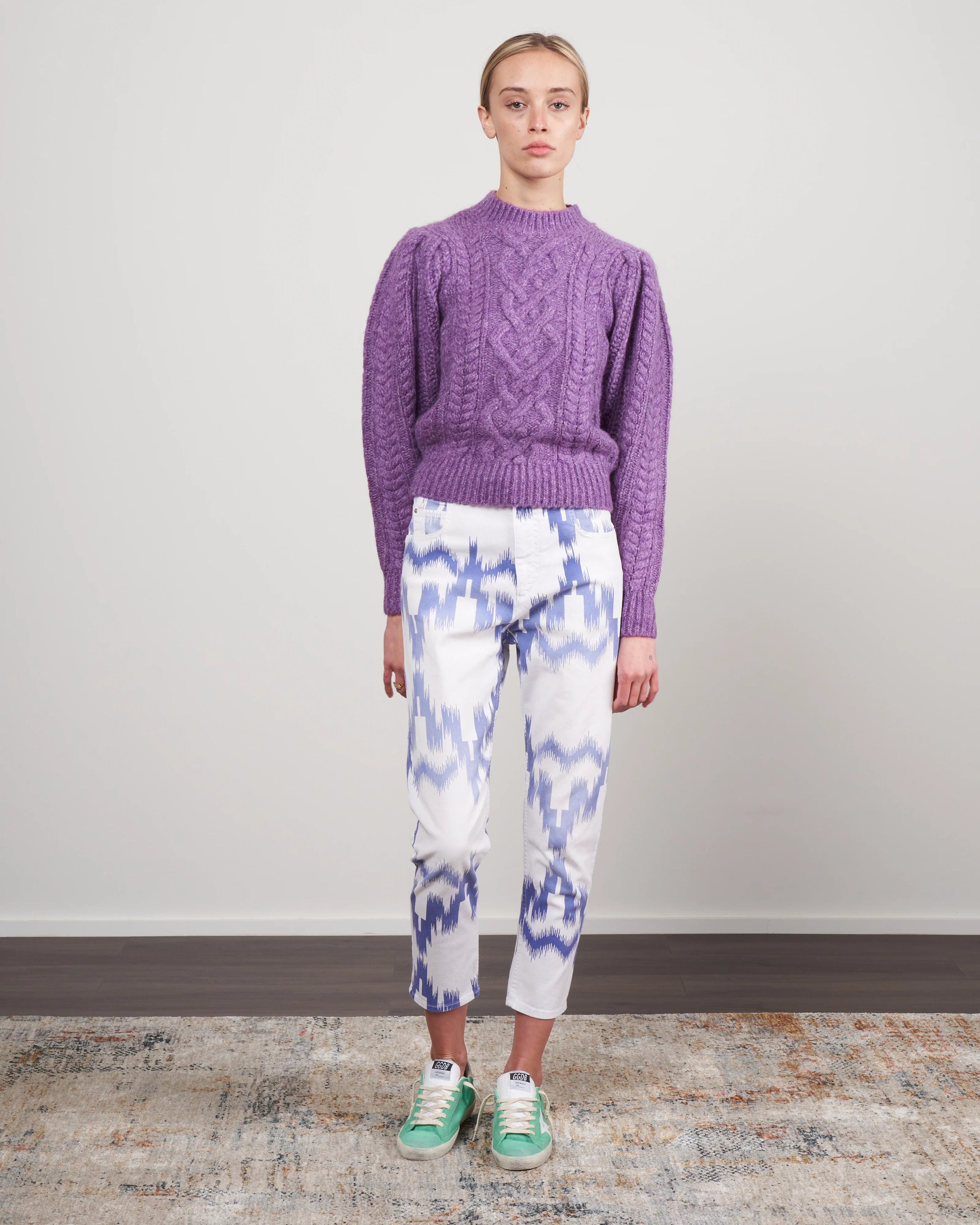 lanea denim jean - white - Image 2