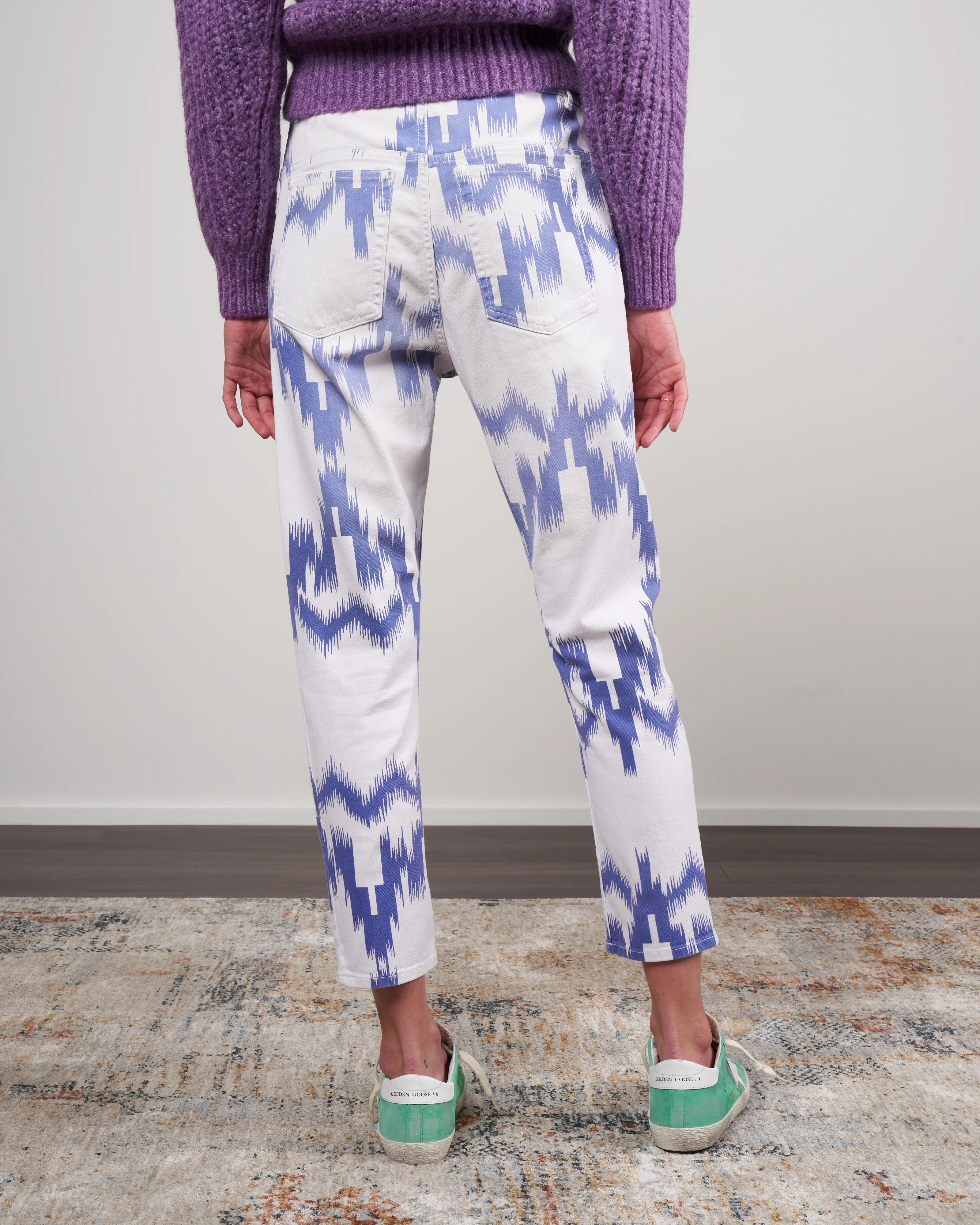 lanea denim jean - white - Image 4