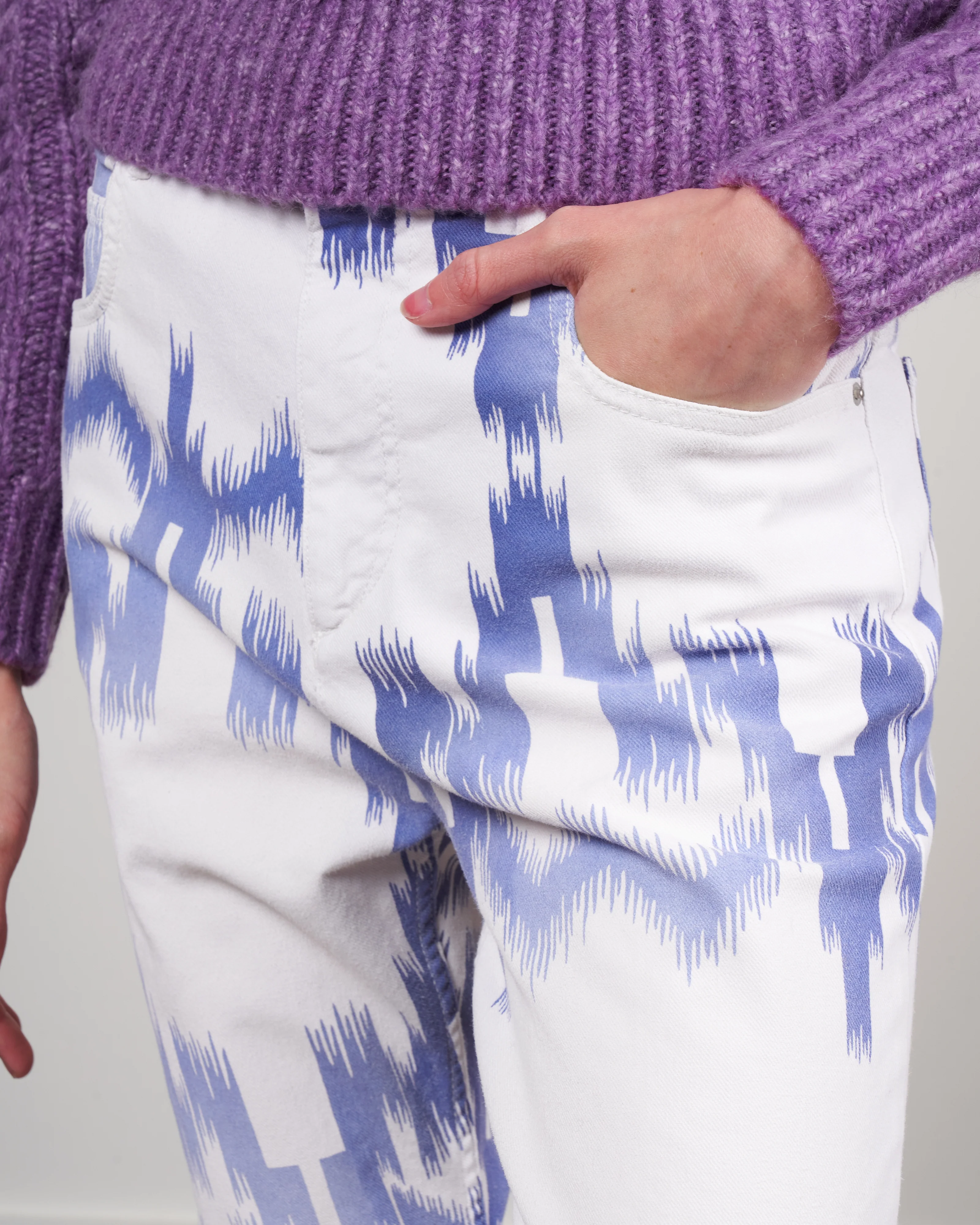 lanea denim jean - white - Image 5