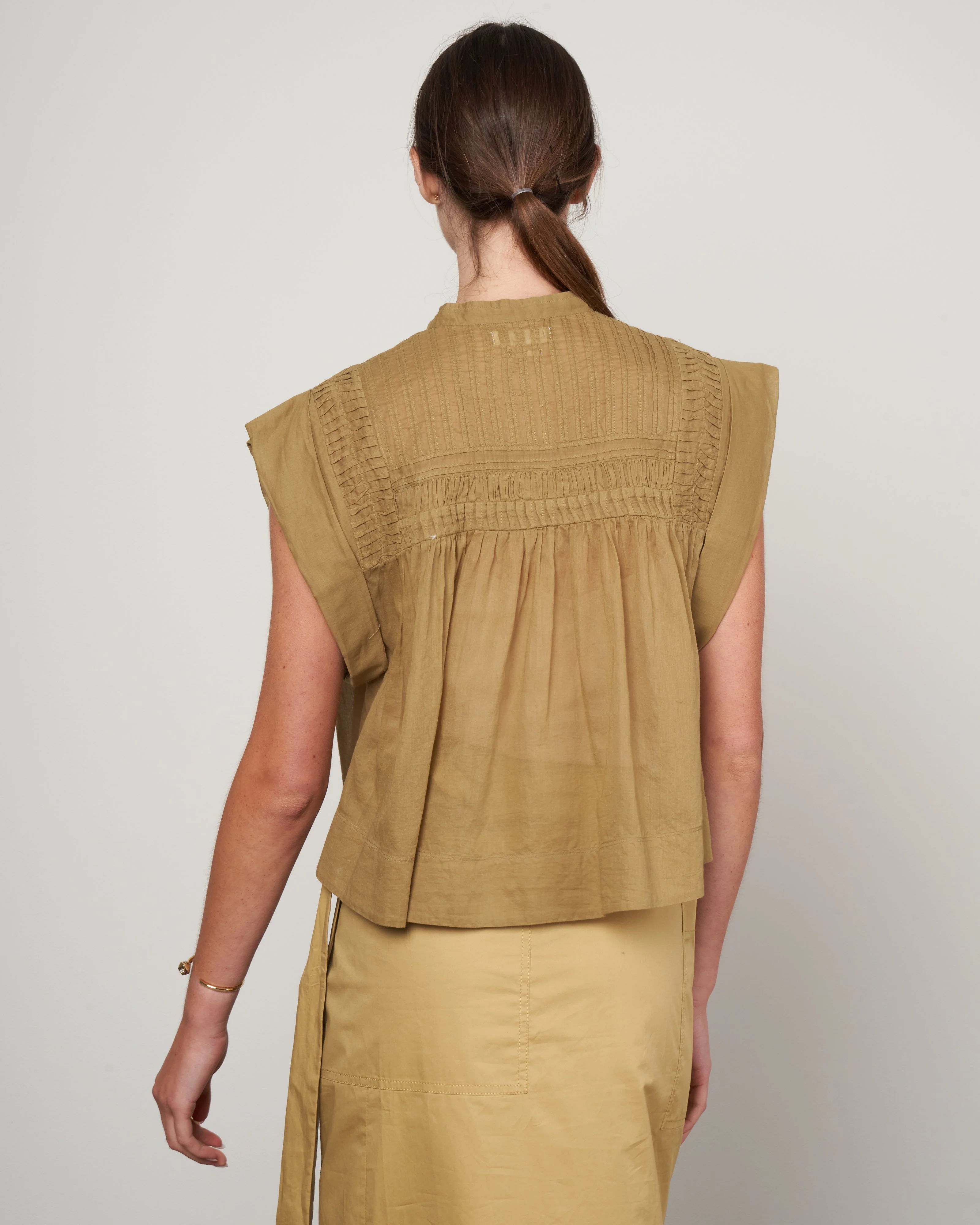 lapao top - khaki - Image 4