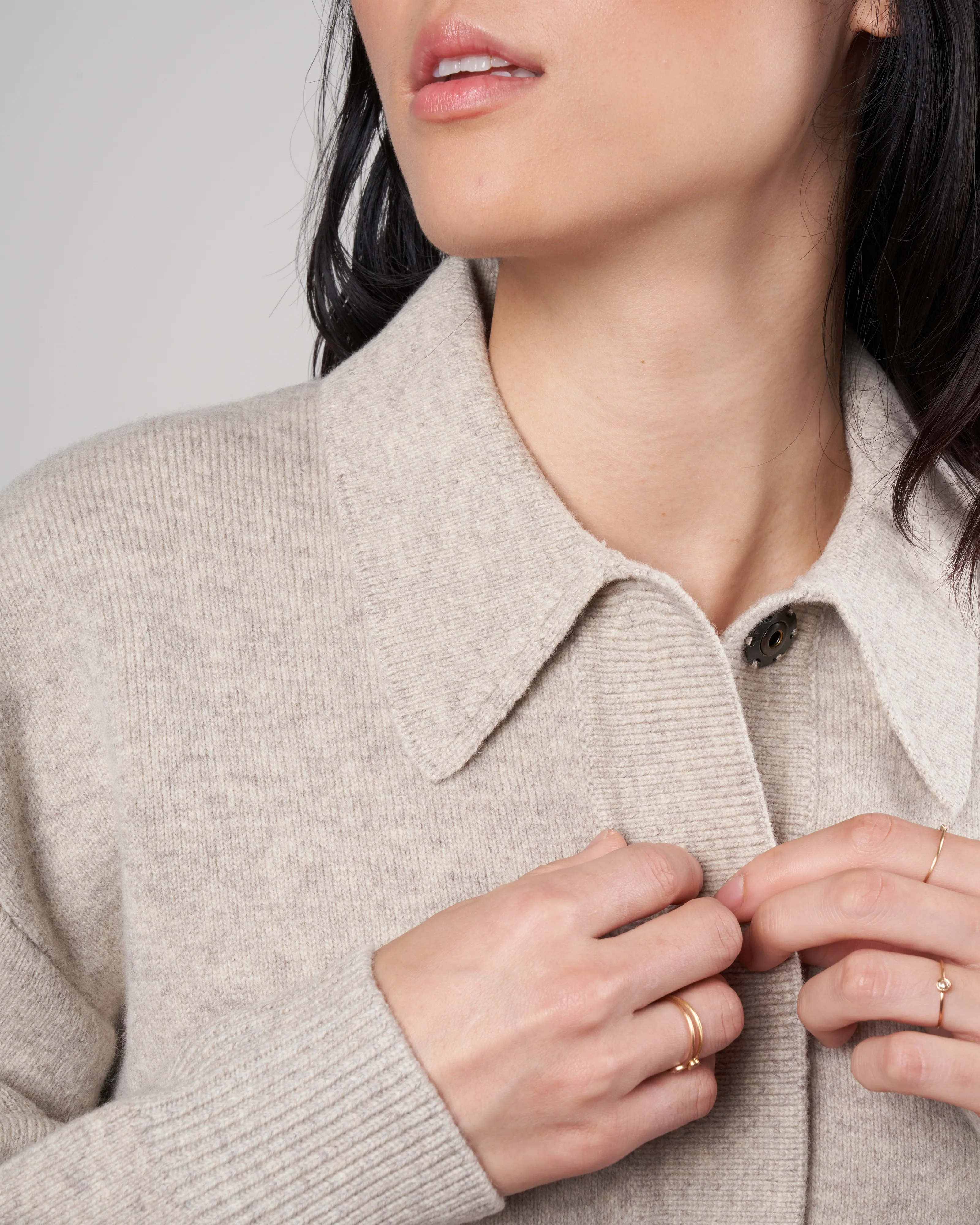 lark sweater - light grey - Image 5