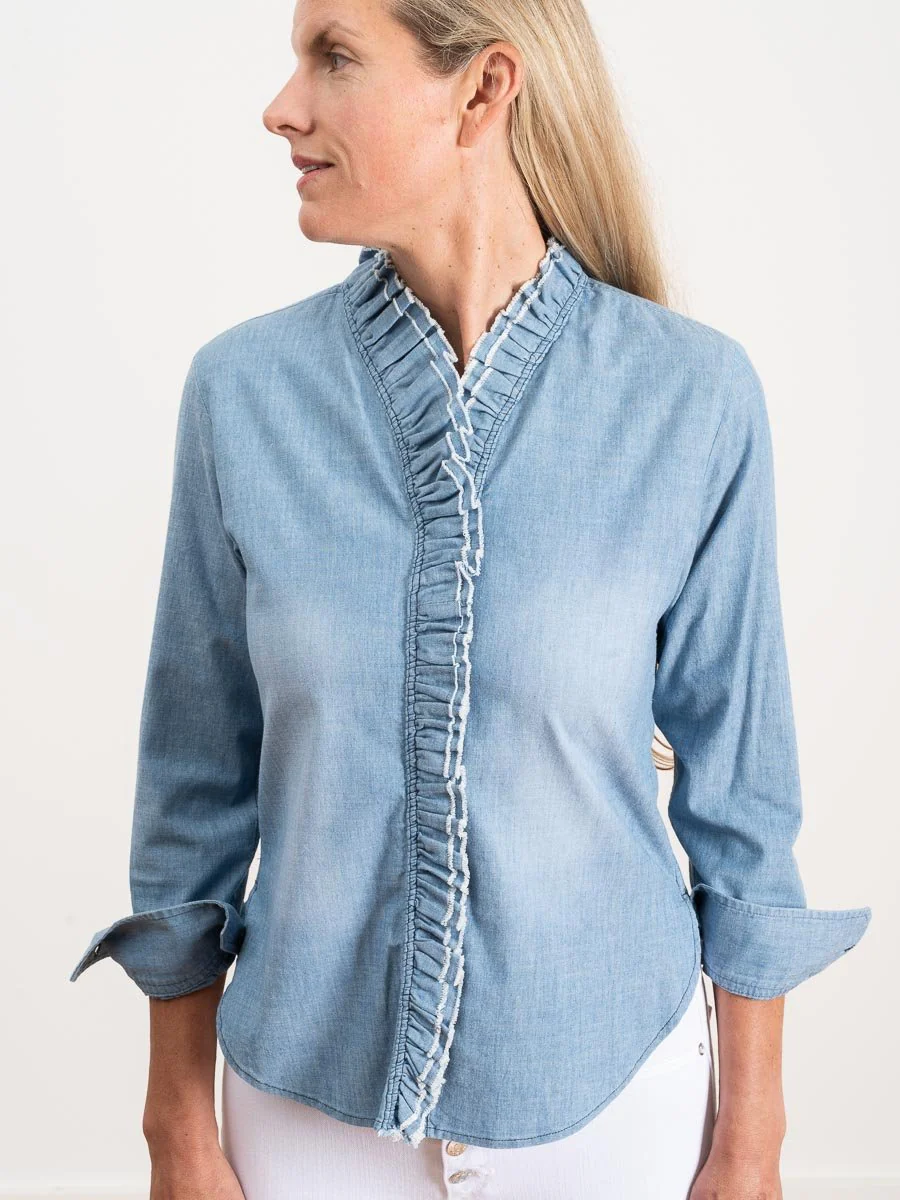 lawendy top - blue - Image 2