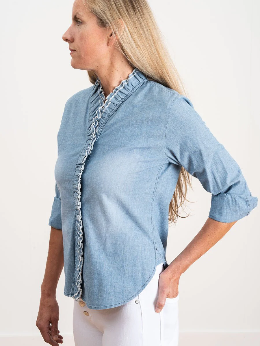 lawendy top - blue - Image 3