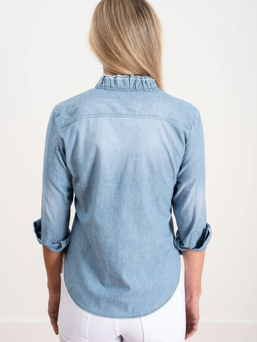 lawendy top - blue - Image 4