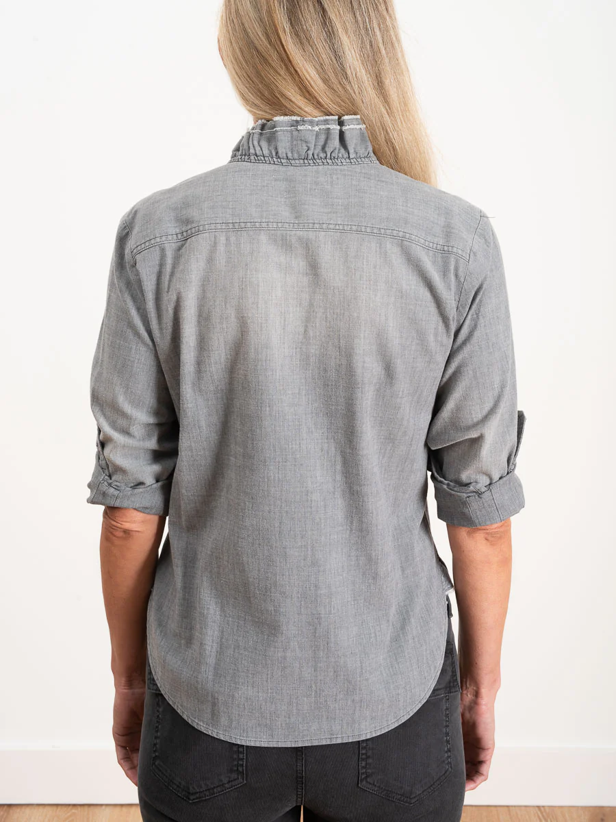 lawendy top - grey - Image 3