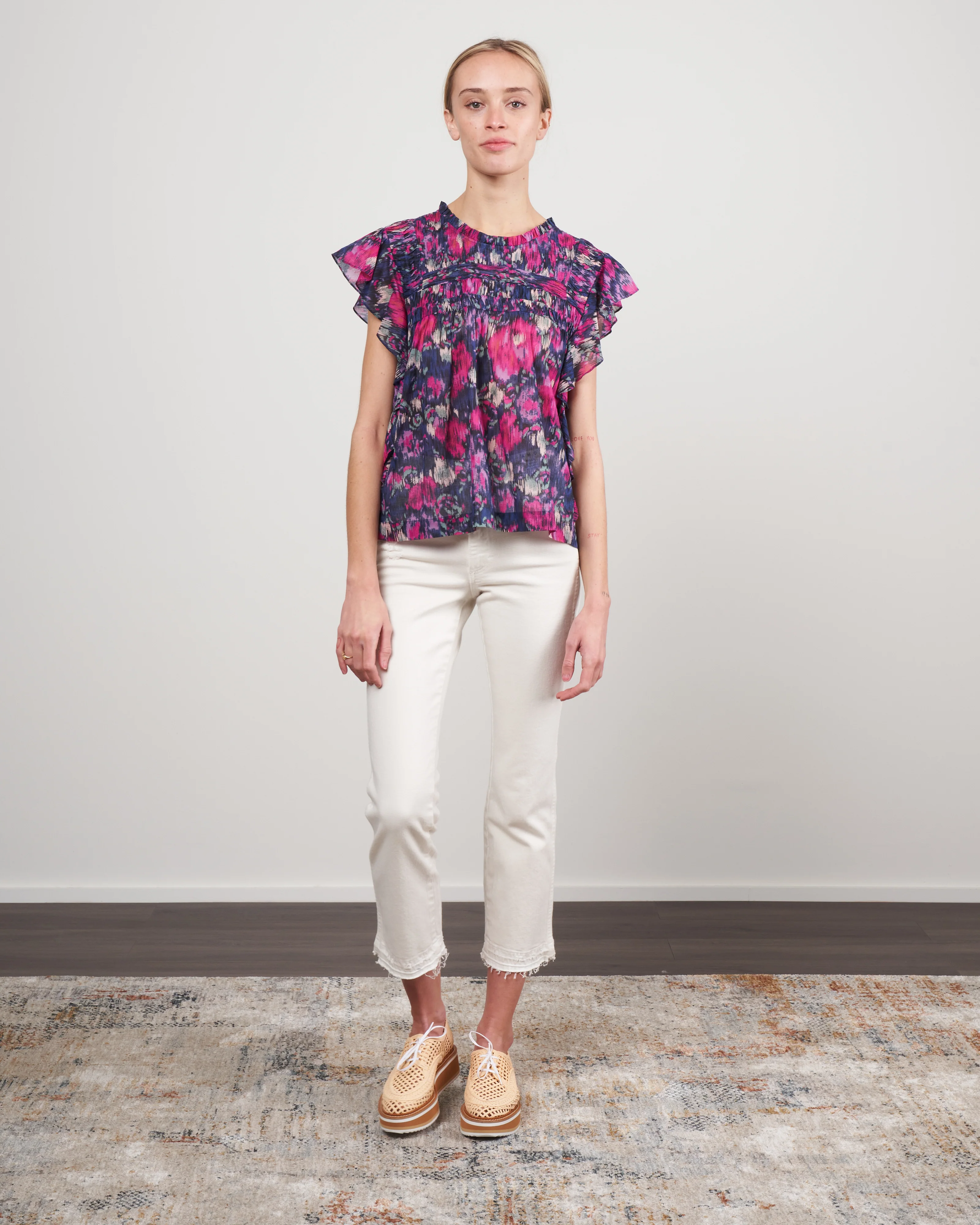 layona top - faded night - Image 2