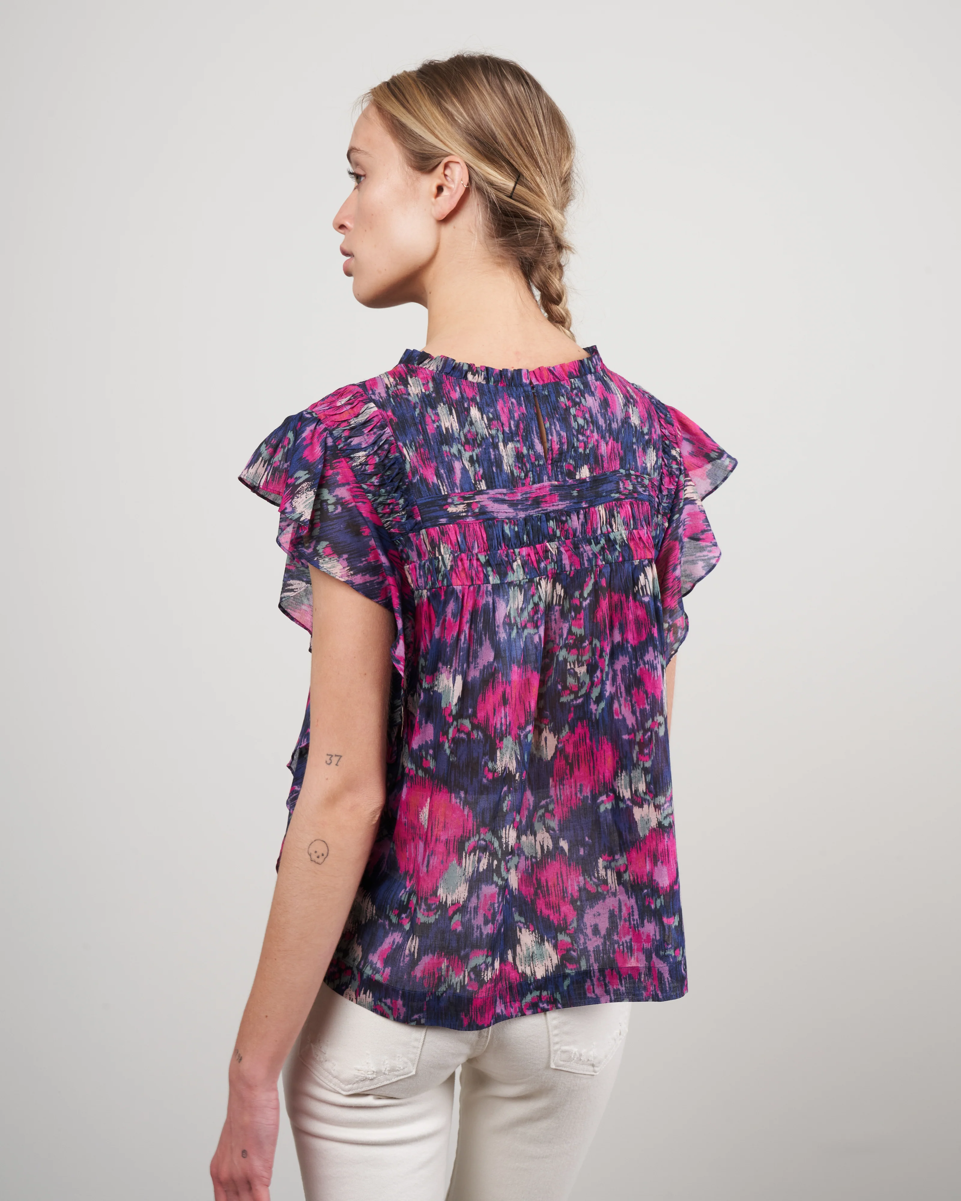 layona top - faded night - Image 4