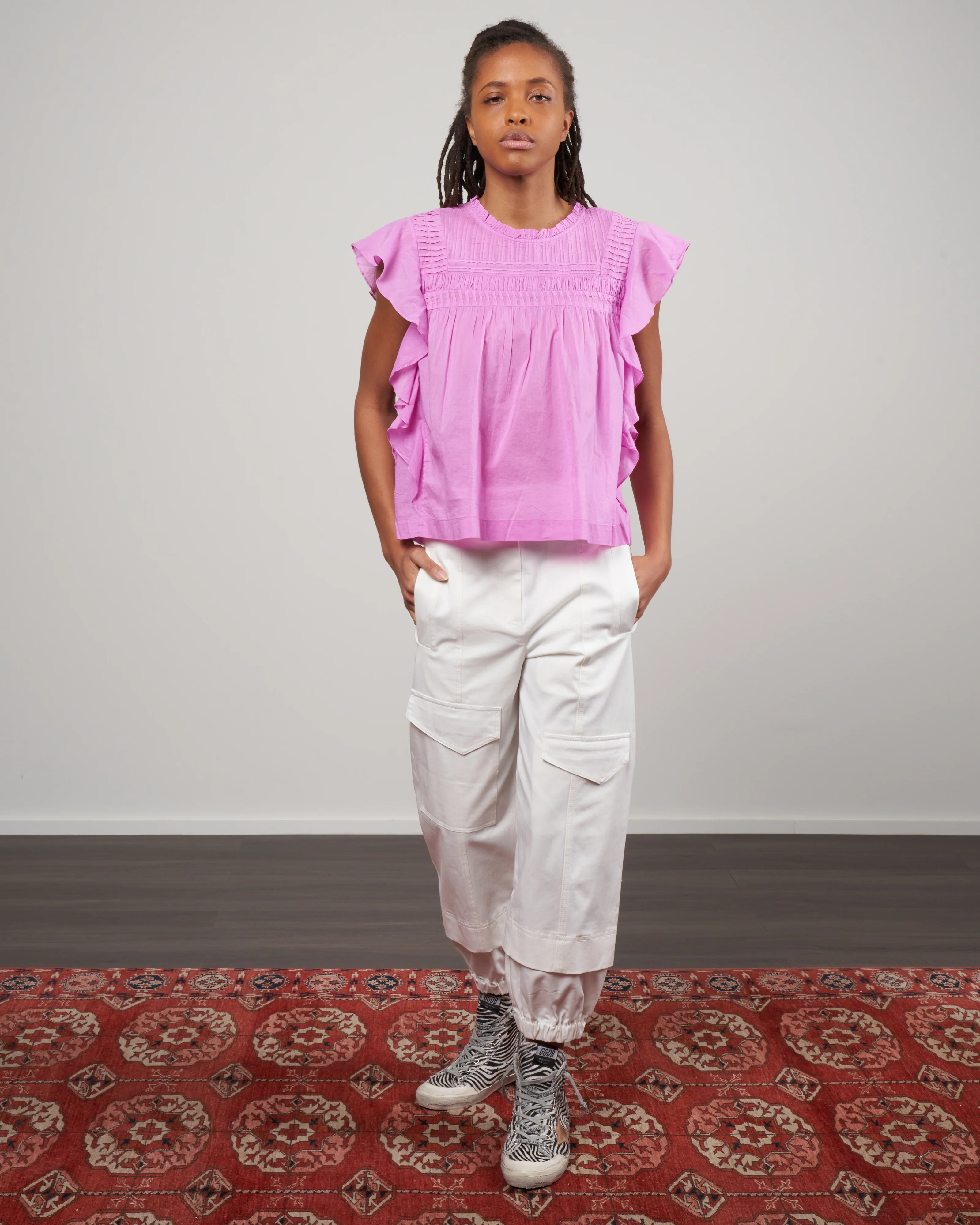 layona top - lilac - Image 2