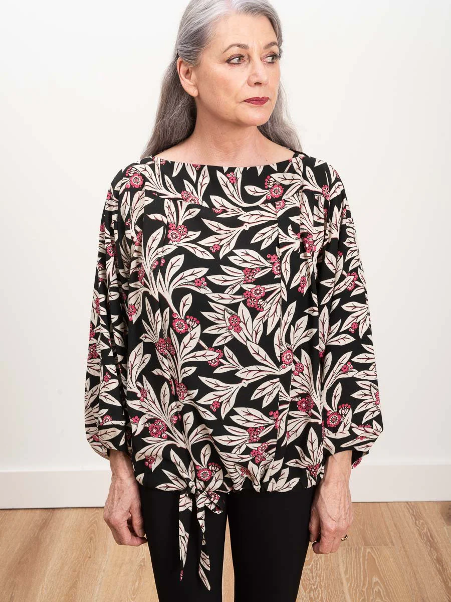 leland top - pink/black - Image 4
