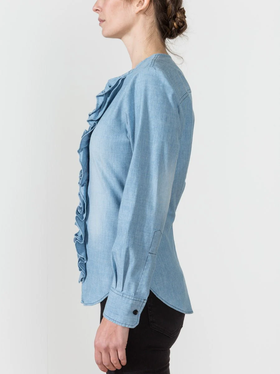 liz denim blouse - Image 3