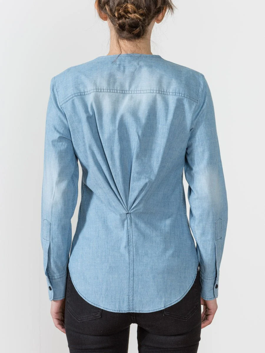 liz denim blouse - Image 4