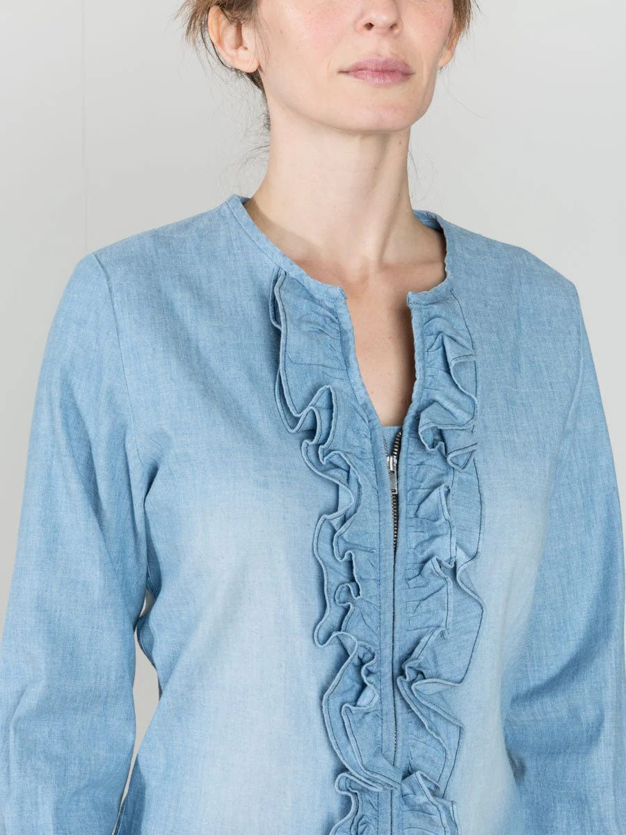 liz denim blouse - Image 5