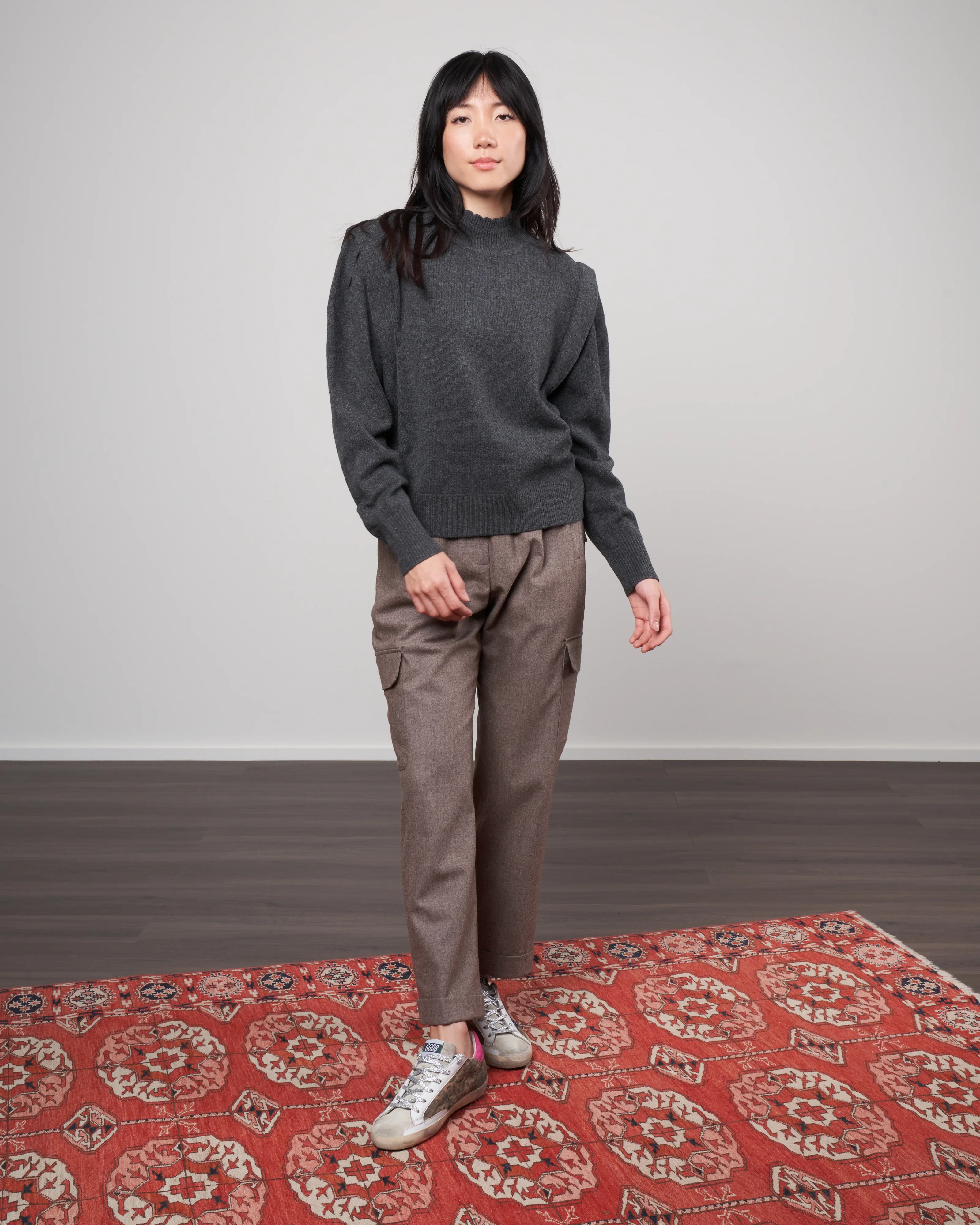 lucile sweater - anthracite - Image 3