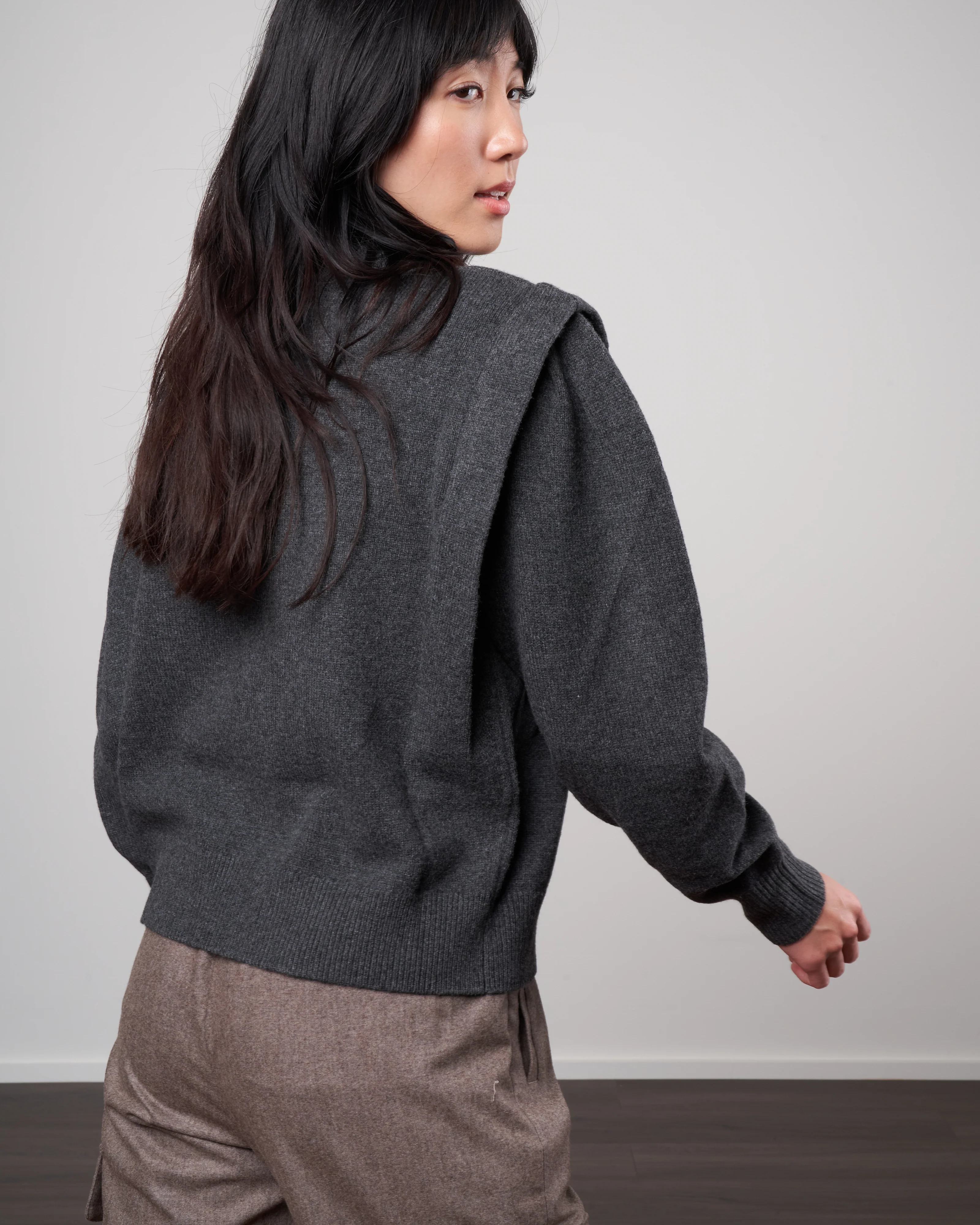 lucile sweater - anthracite - Image 4