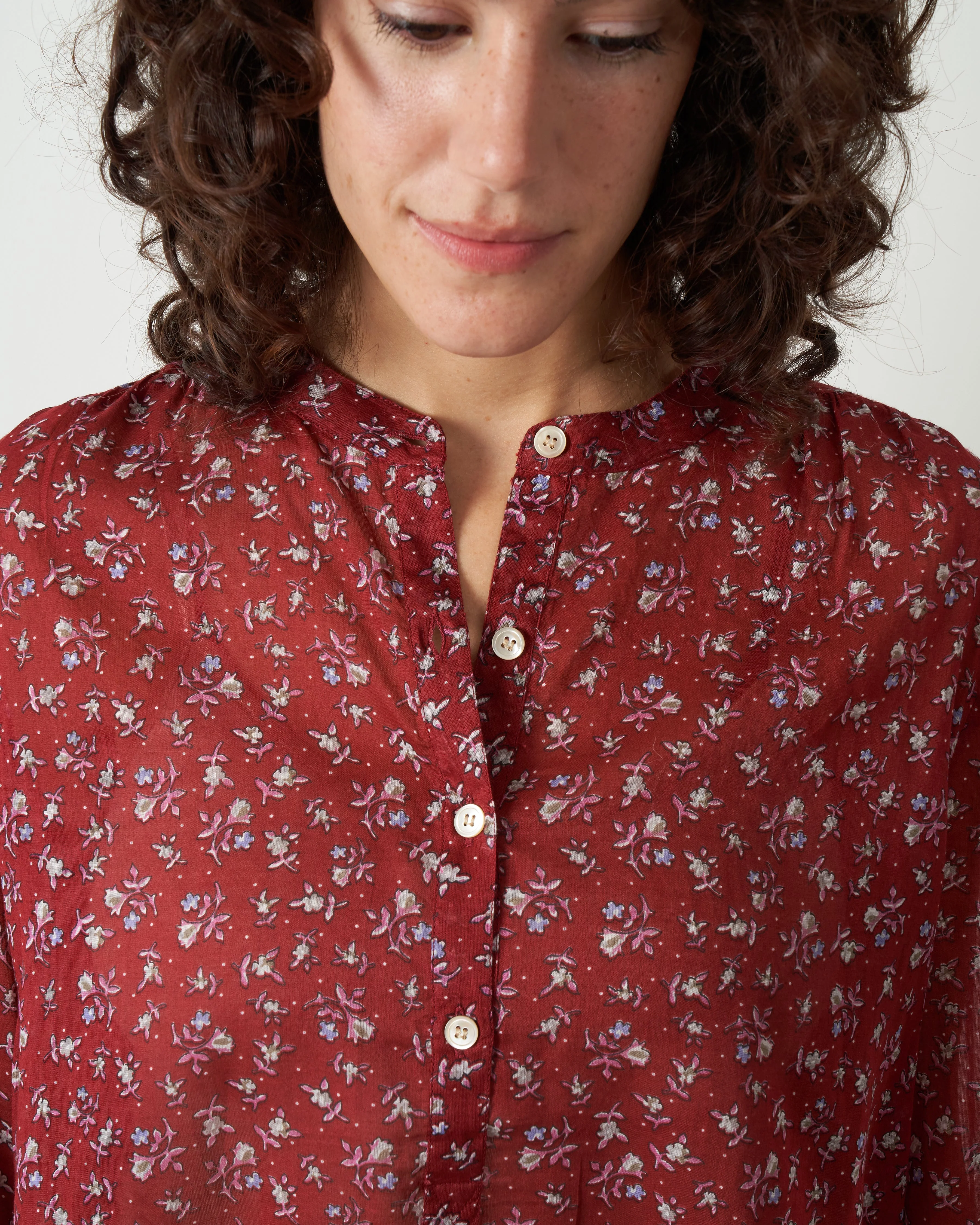 maria shirt - grenat - Image 4