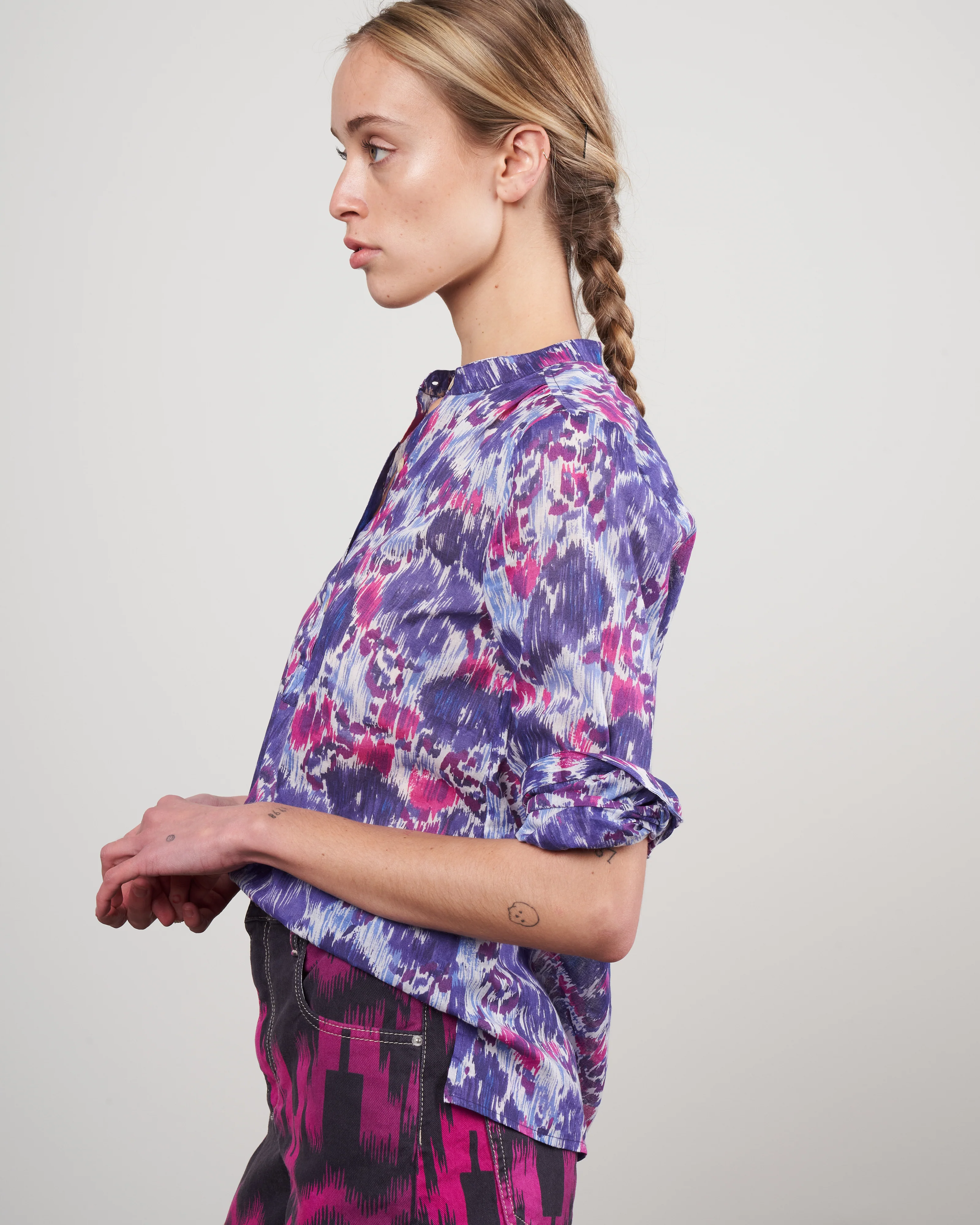 maria top - blue - Image 3