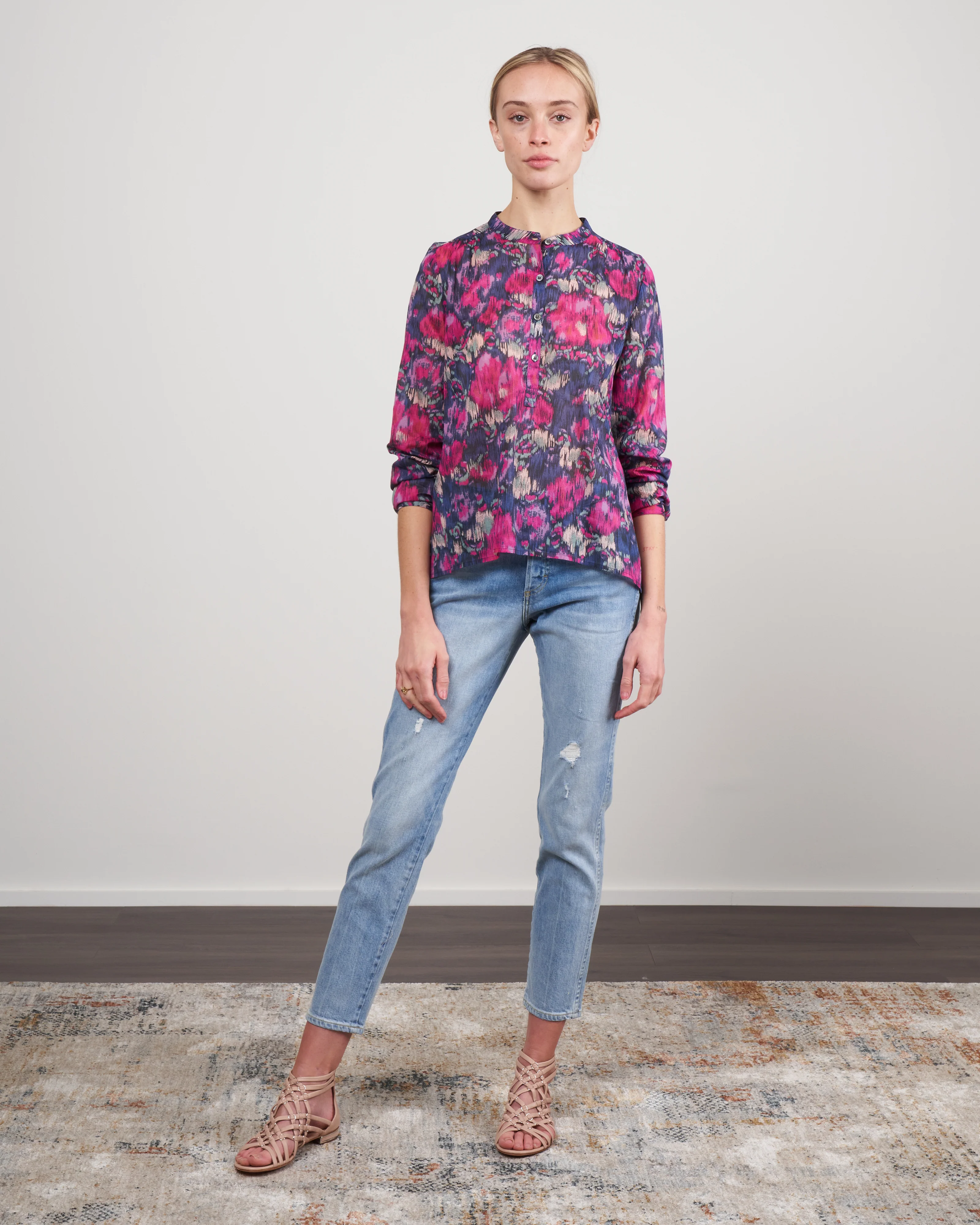 maria top - faded night - Image 2