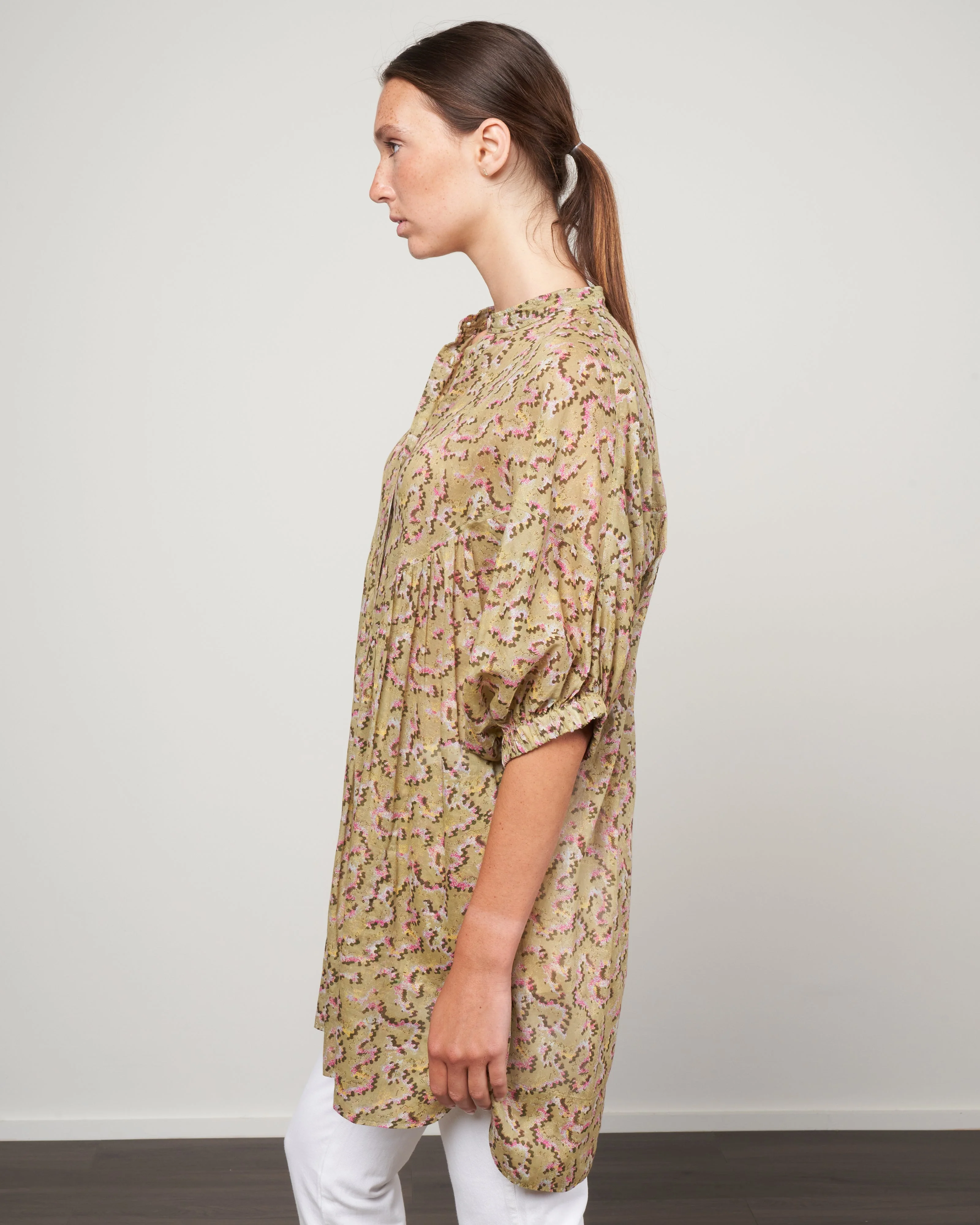 mazea dress - light khaki - Image 3