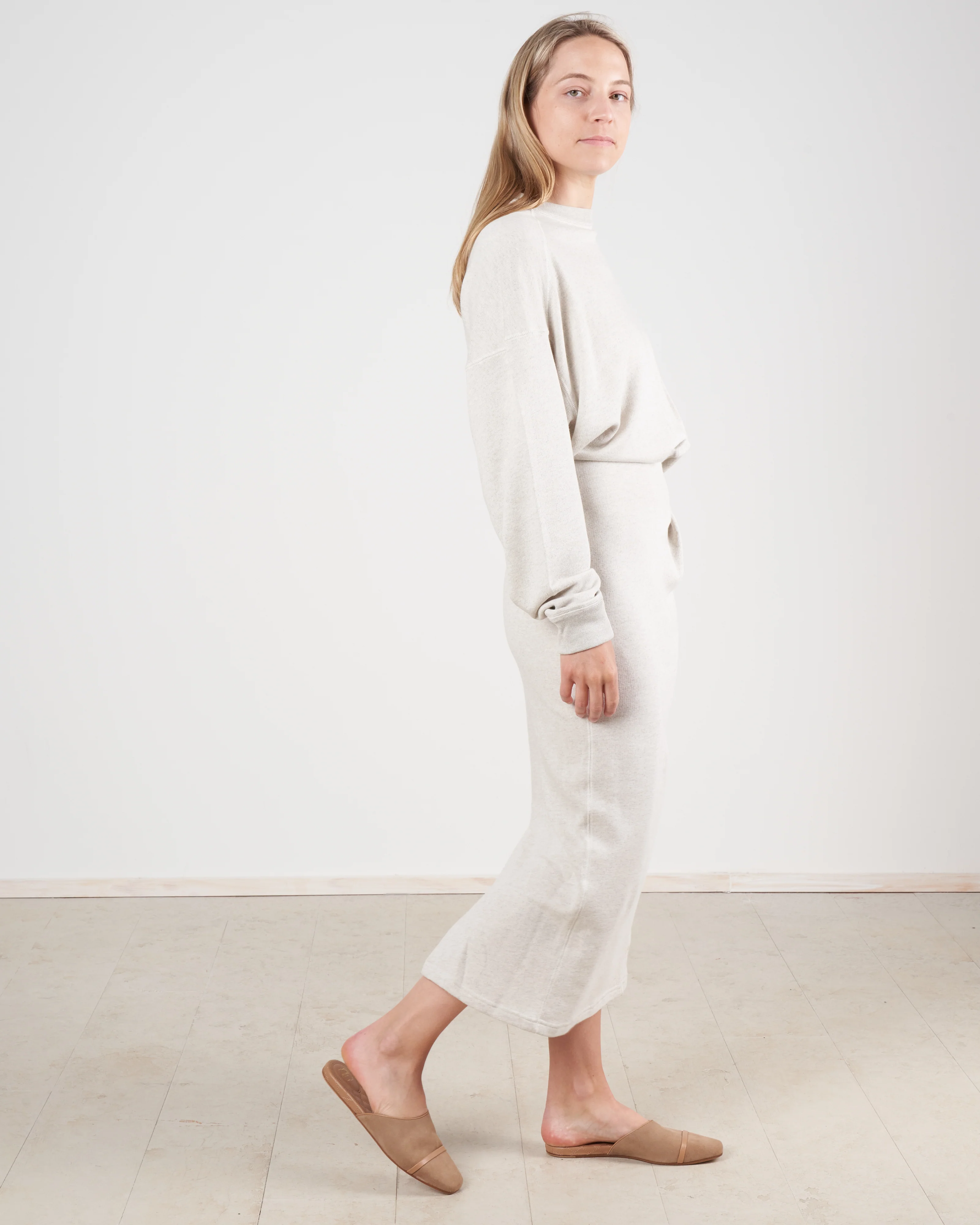 meg dress - ecru - Image 2