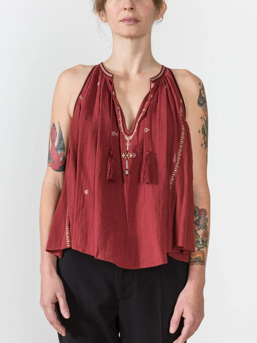mysen top - rust - Image 2