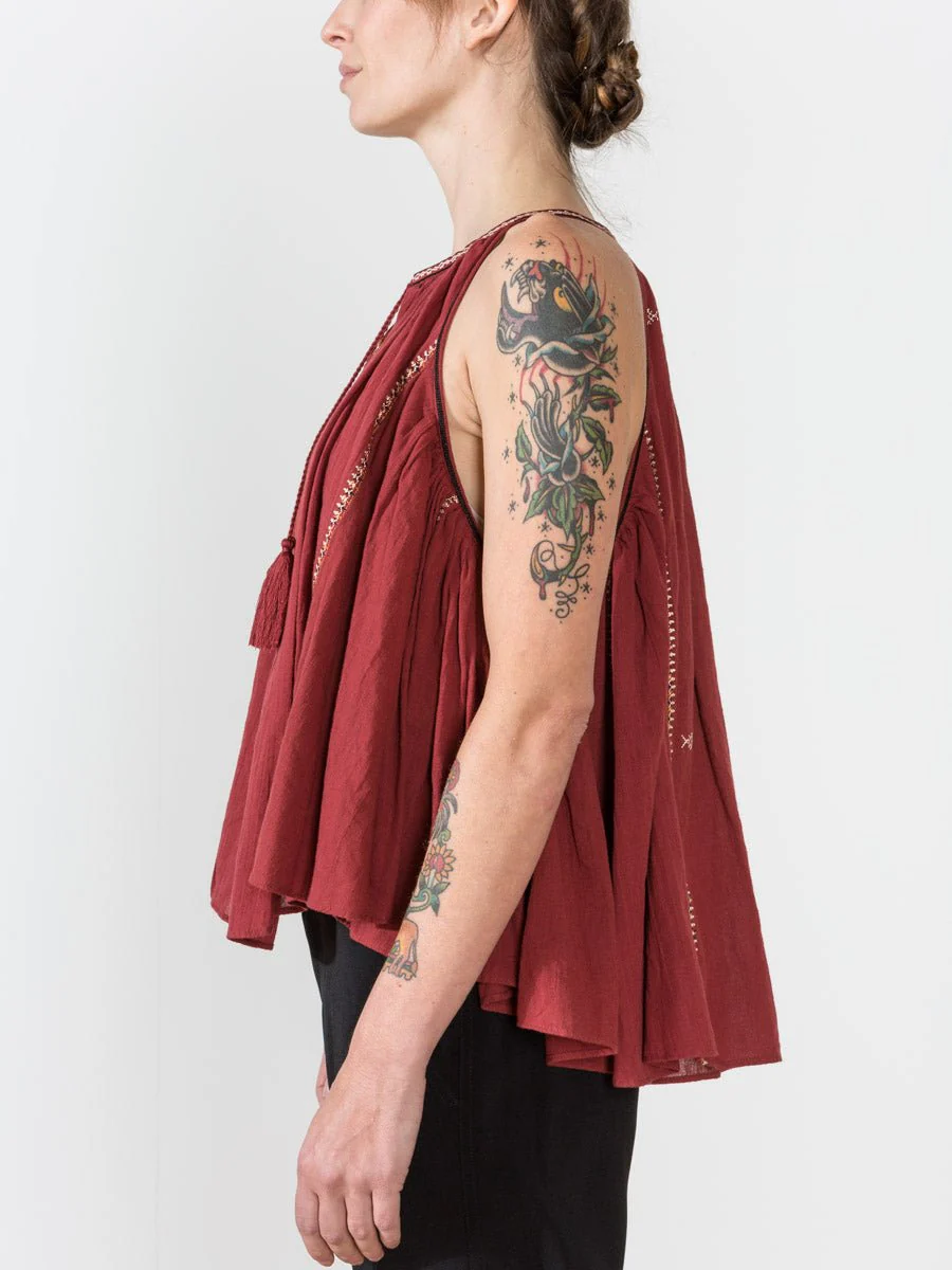 mysen top - rust - Image 3