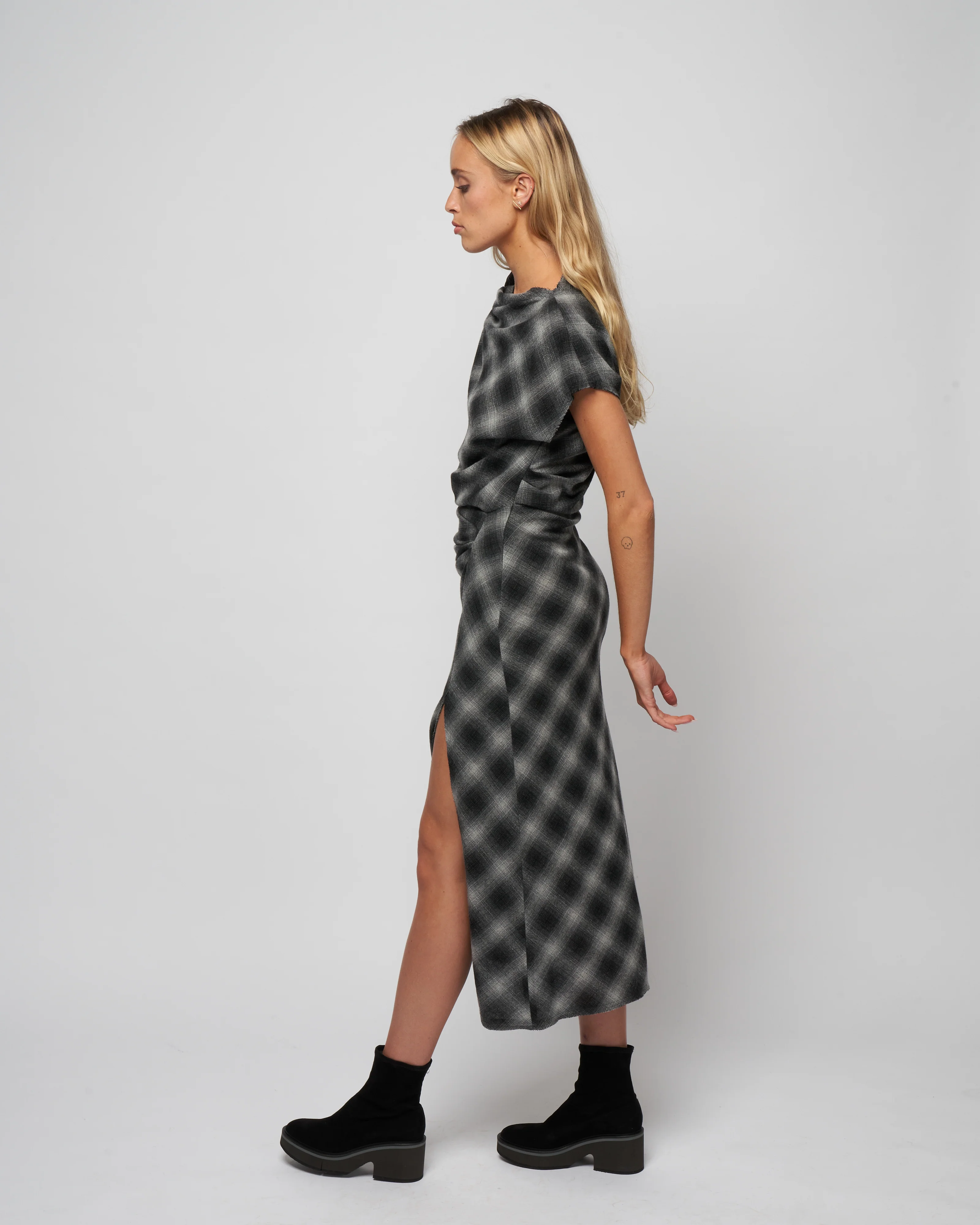 naerys dress - anthracite - Image 2