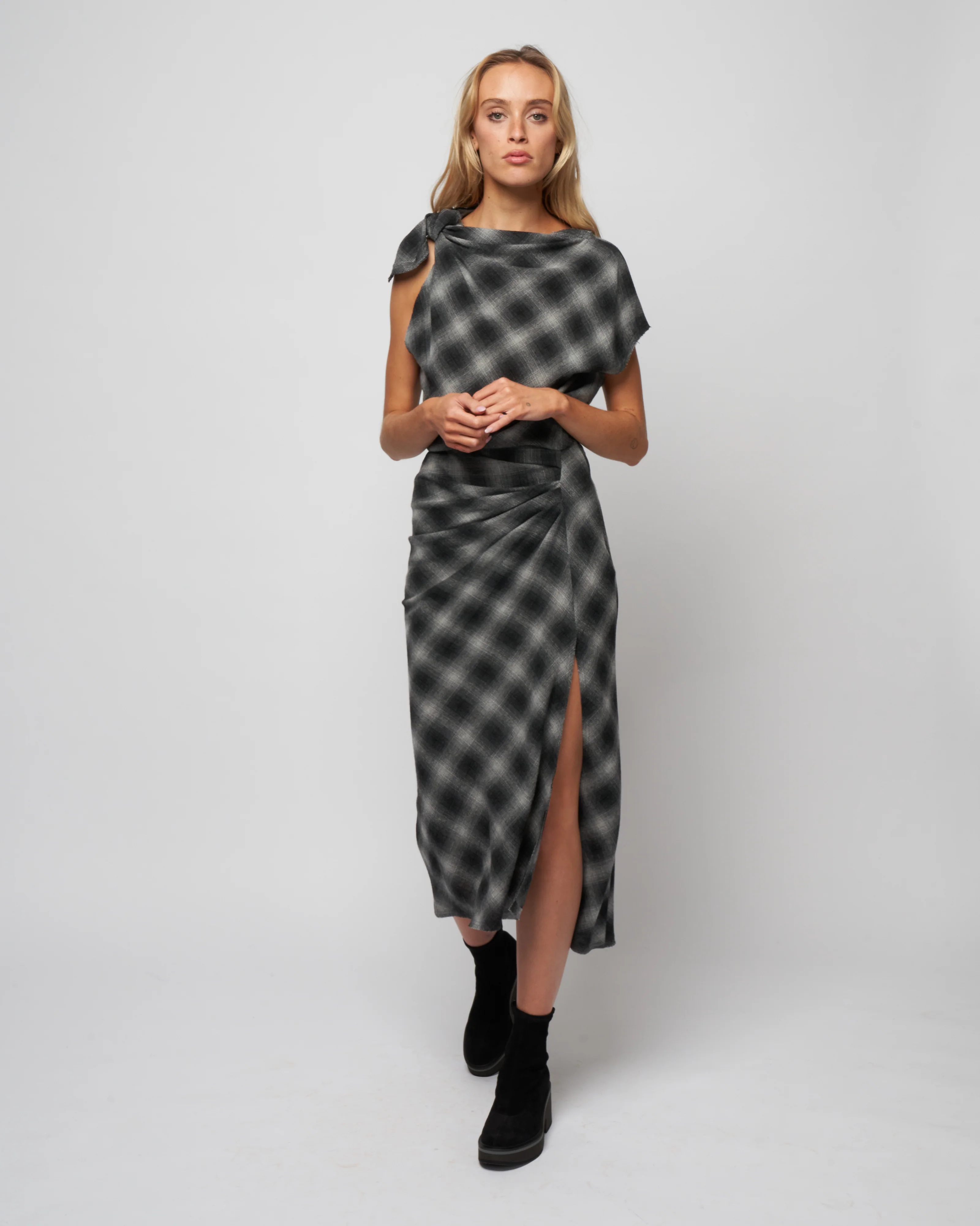 naerys dress - anthracite - Image 3