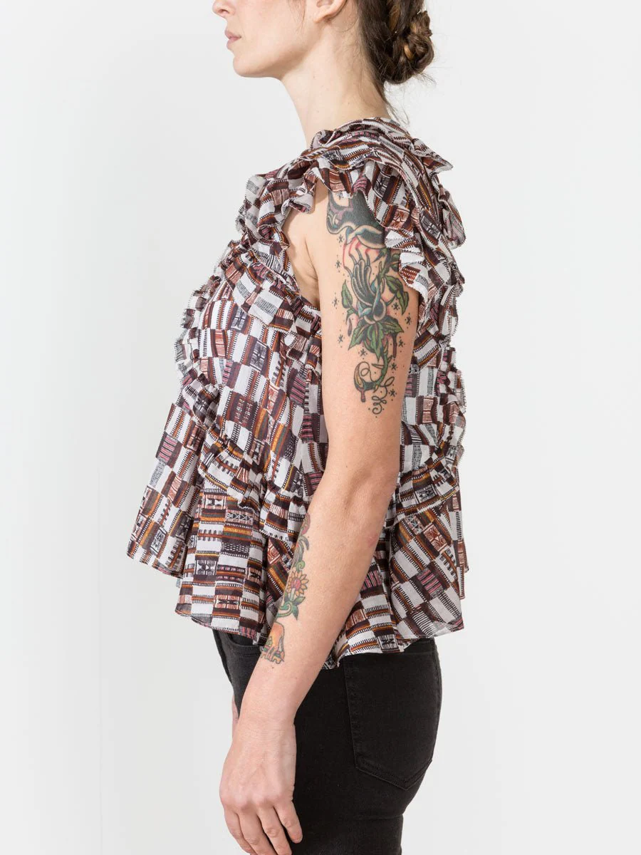 nalou top - ecru - Image 3