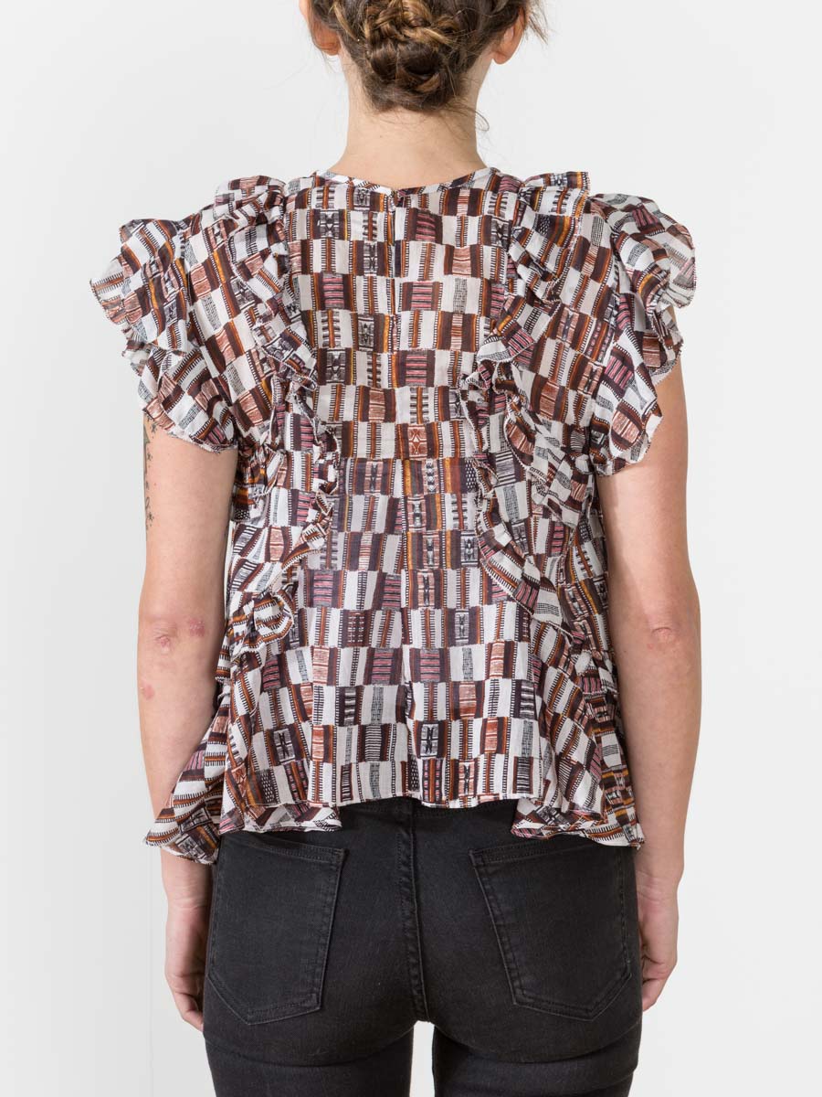 nalou top - ecru - Image 4