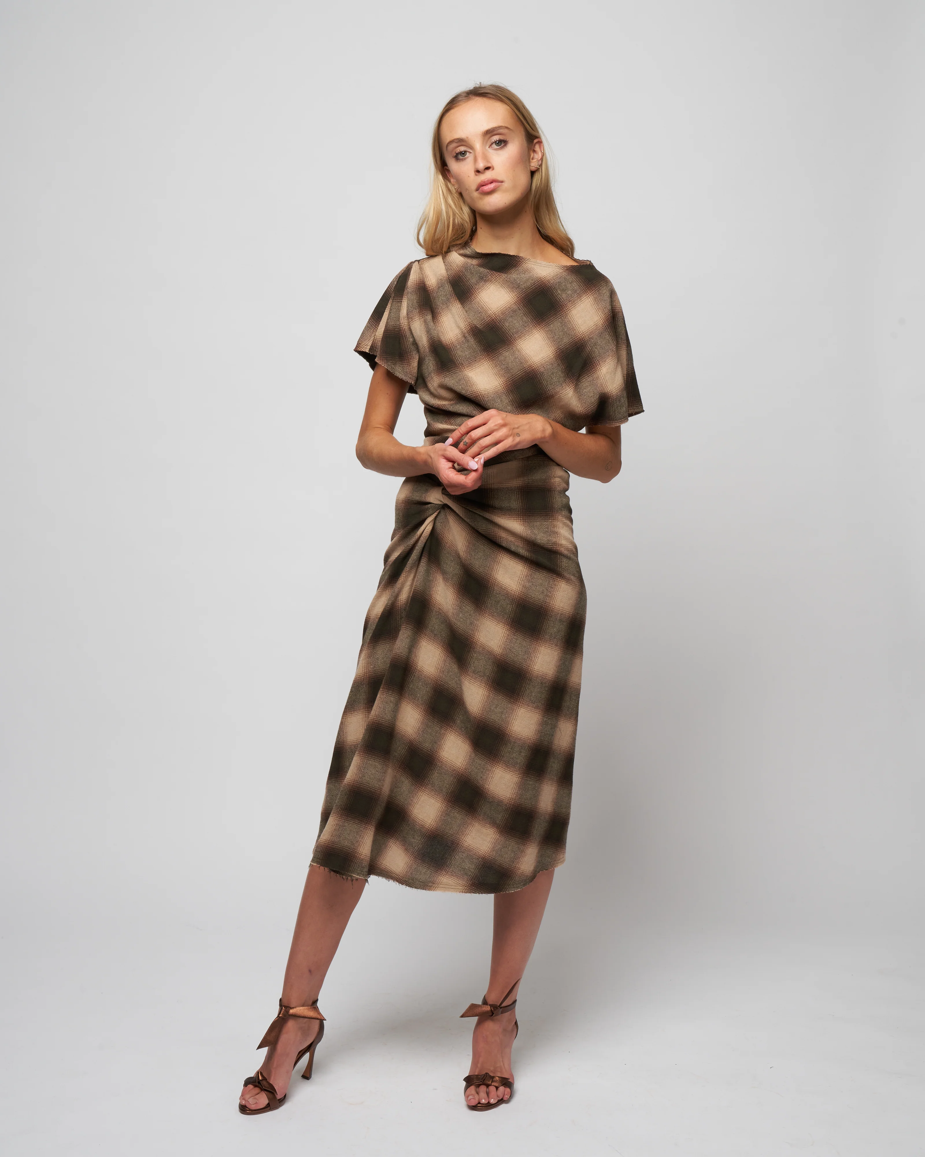 nicole skirt - khaki - Image 2