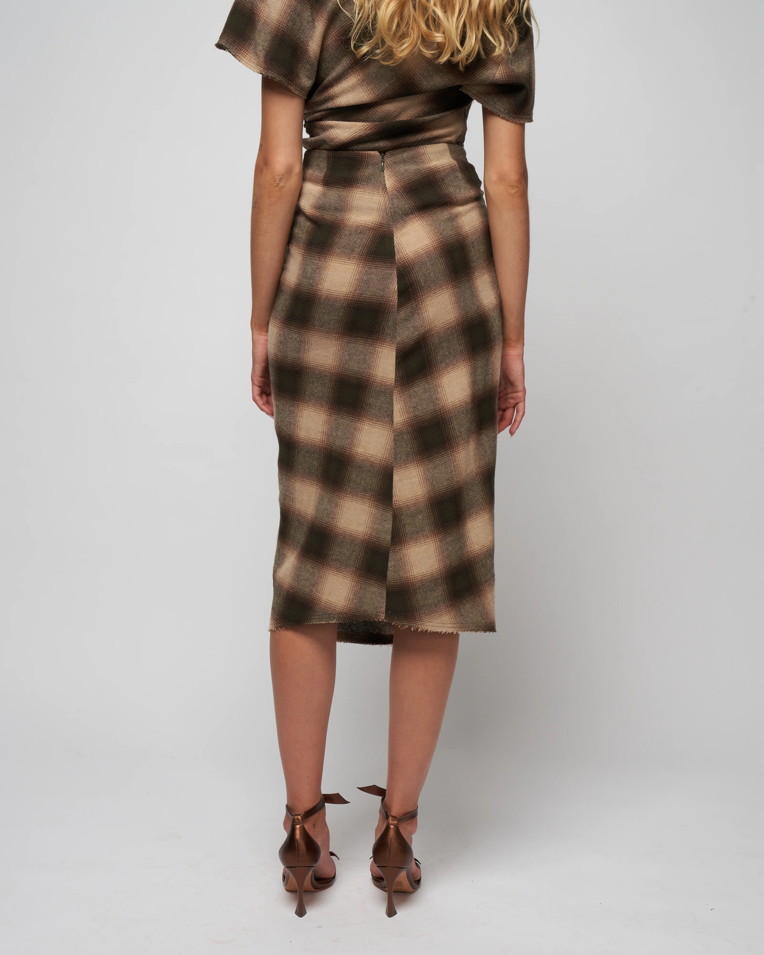 nicole skirt - khaki - Image 4