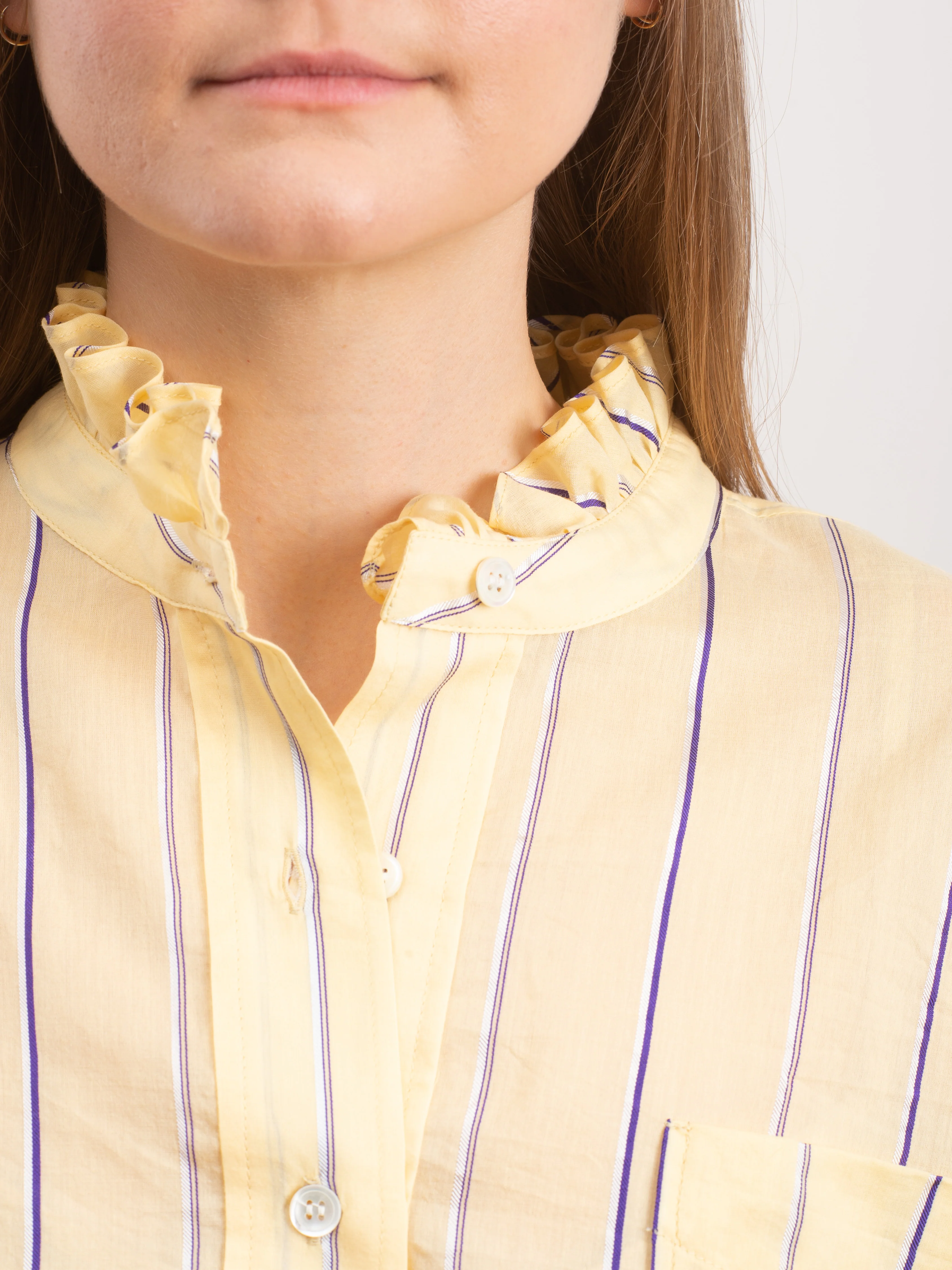olena shirt - light yellow - Image 6
