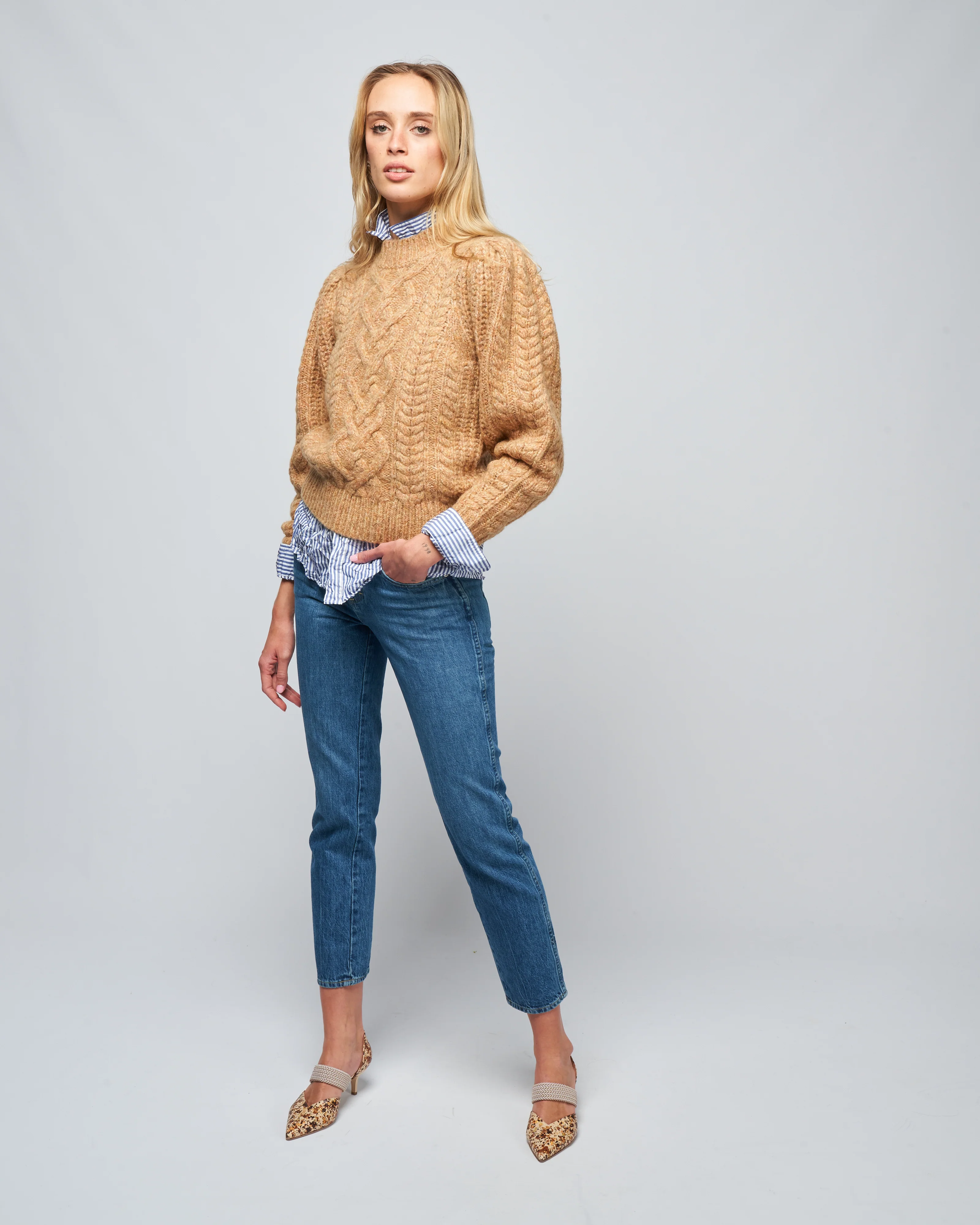 raith sweater - ochre - Image 2