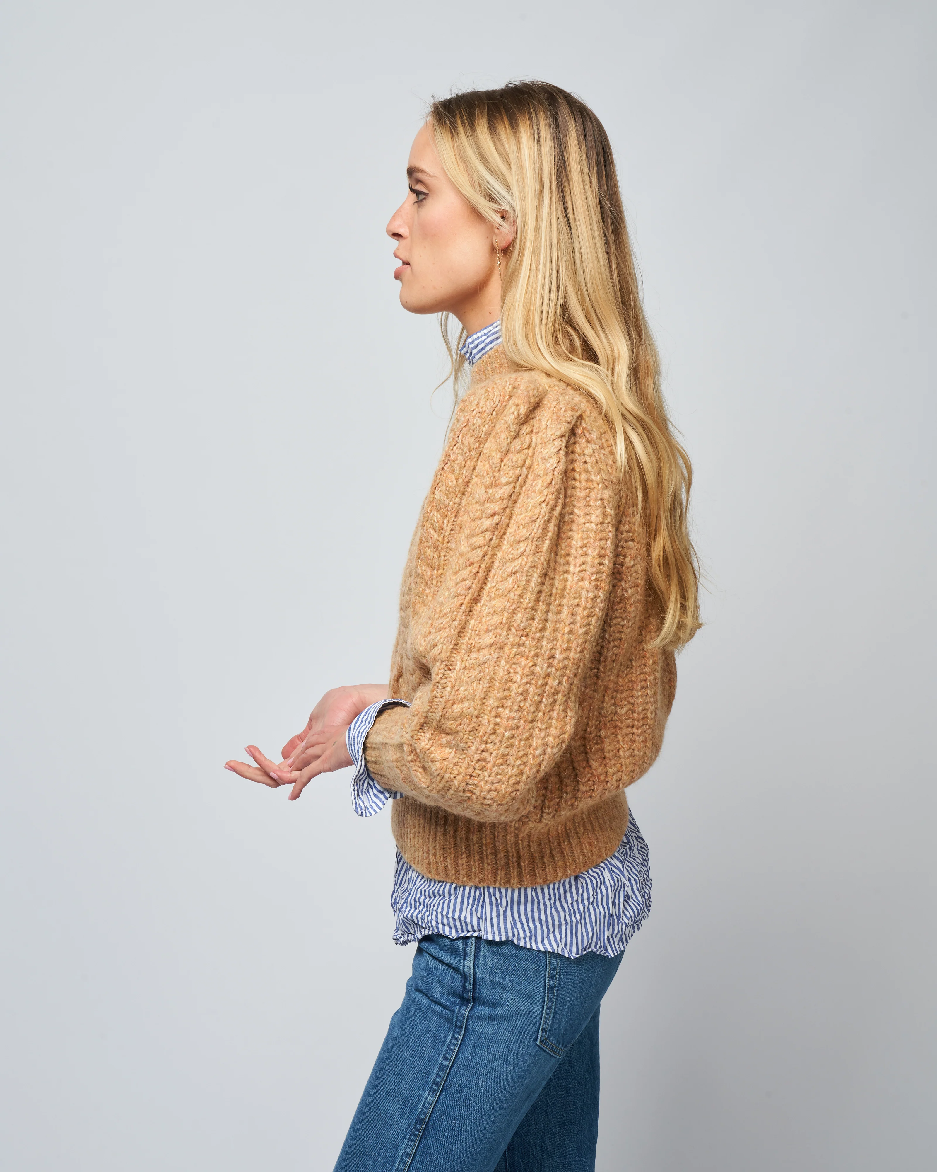 raith sweater - ochre - Image 3