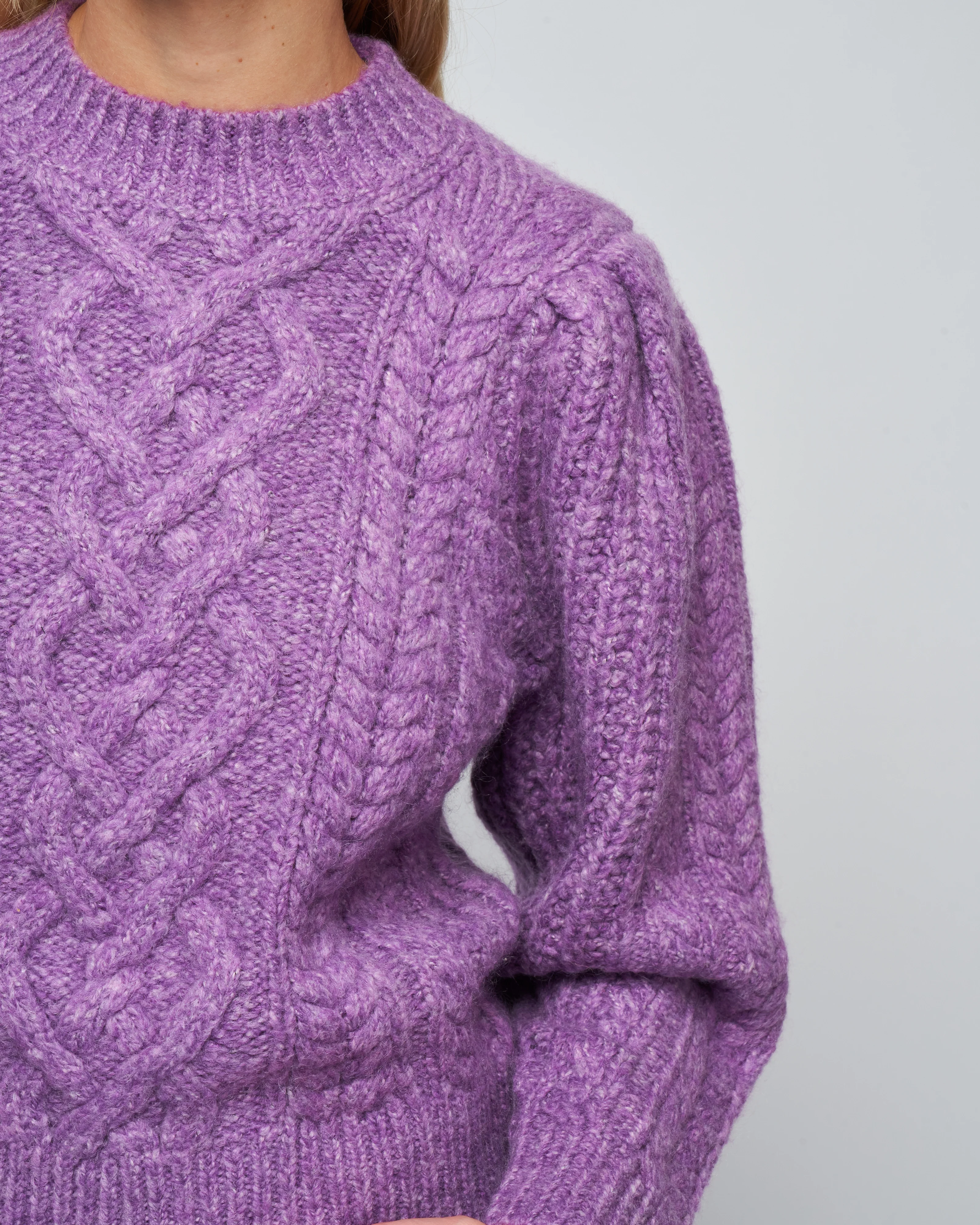 raith sweater - violet - Image 5