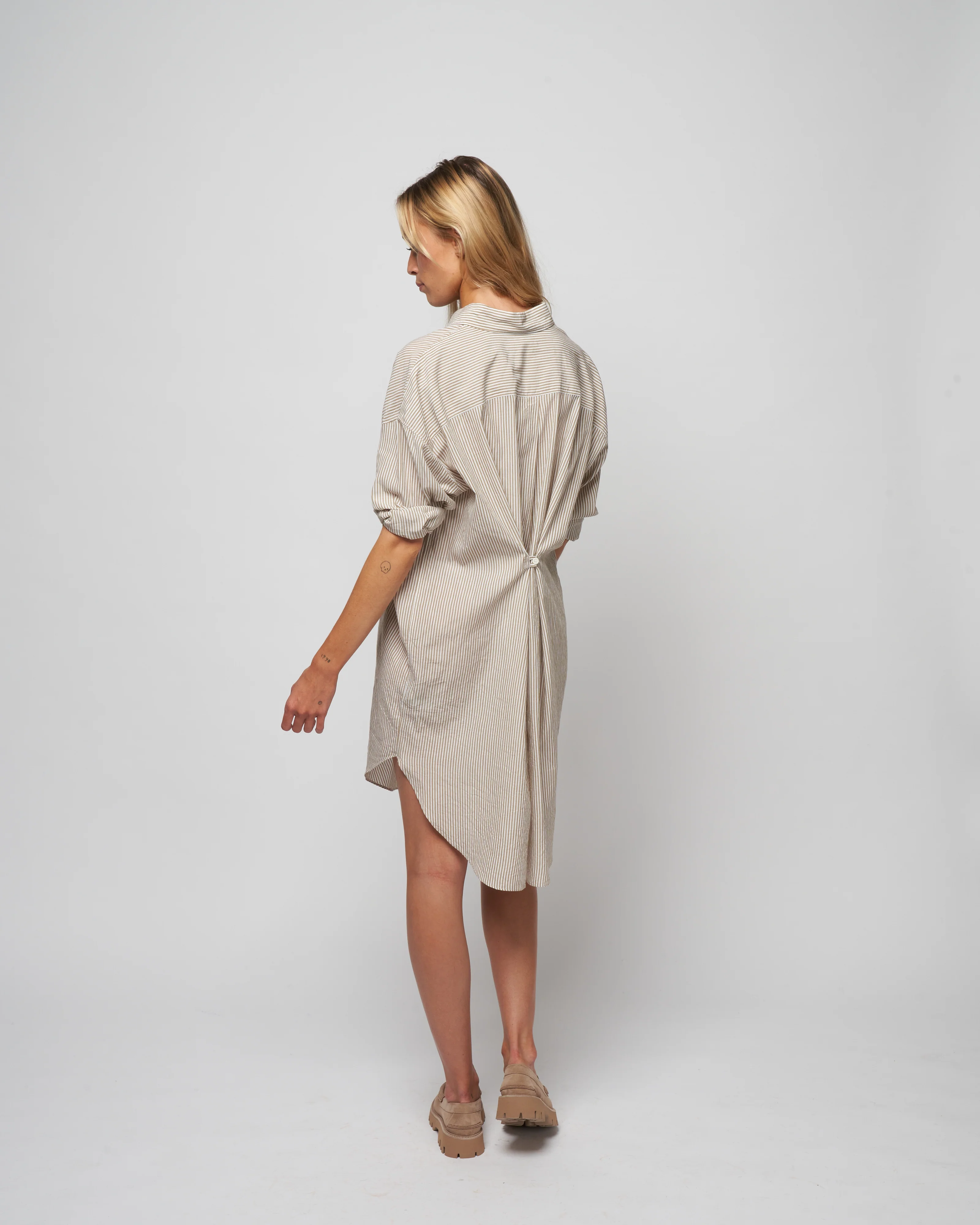 seen dress - ochre - Image 4