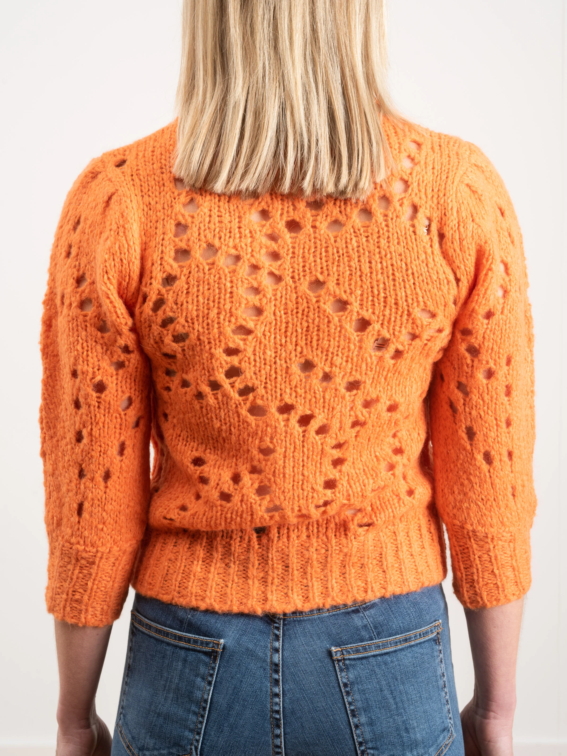 sinead sweater - papaya - Image 6