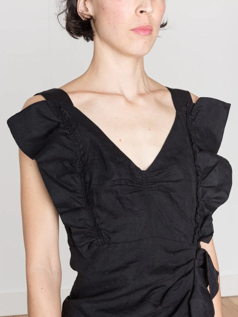 topaz dress - black - Image 4
