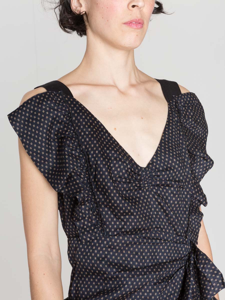 topaz dress - black ochre - Image 4