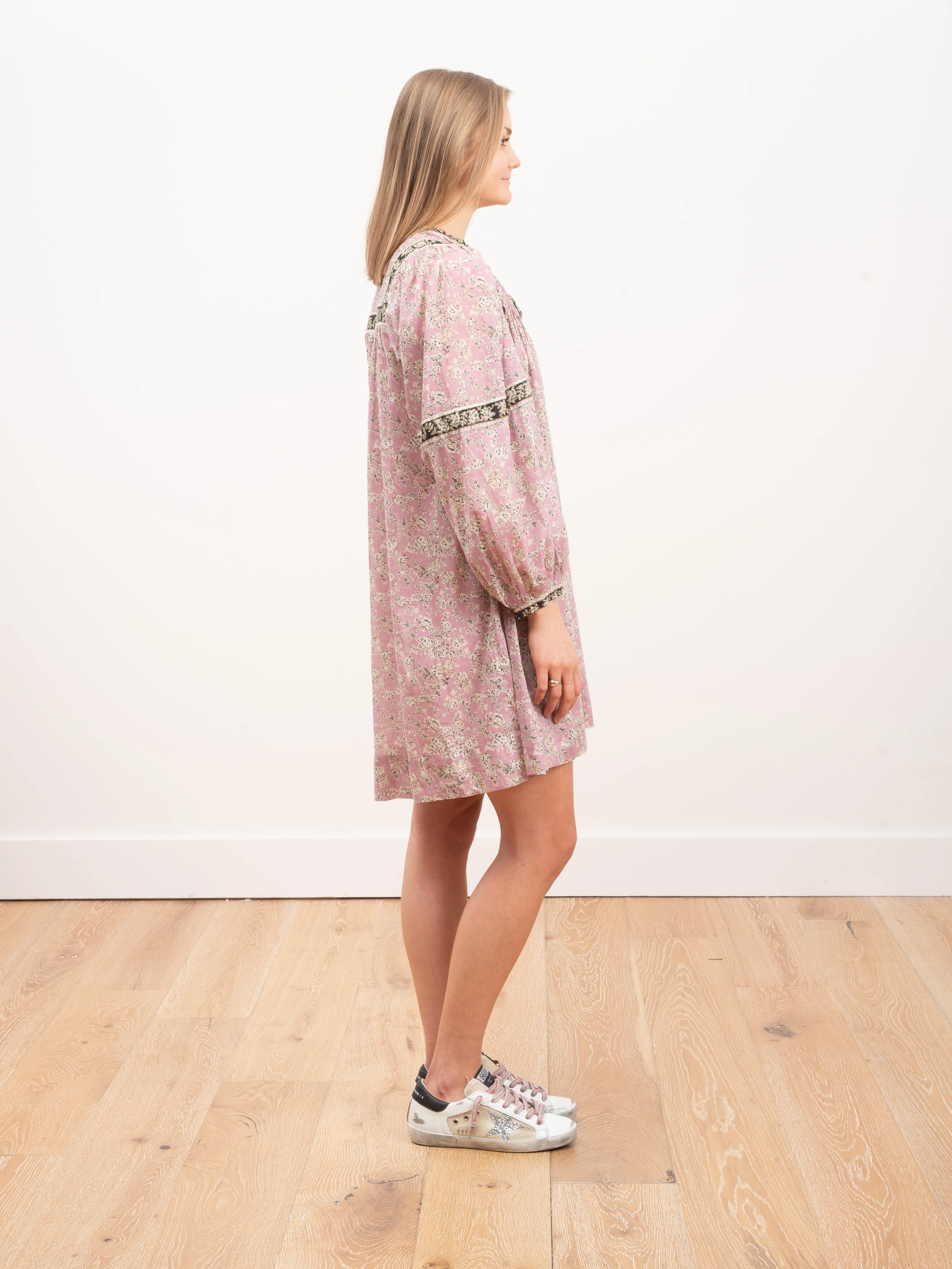 virginie dress - pink - Image 3