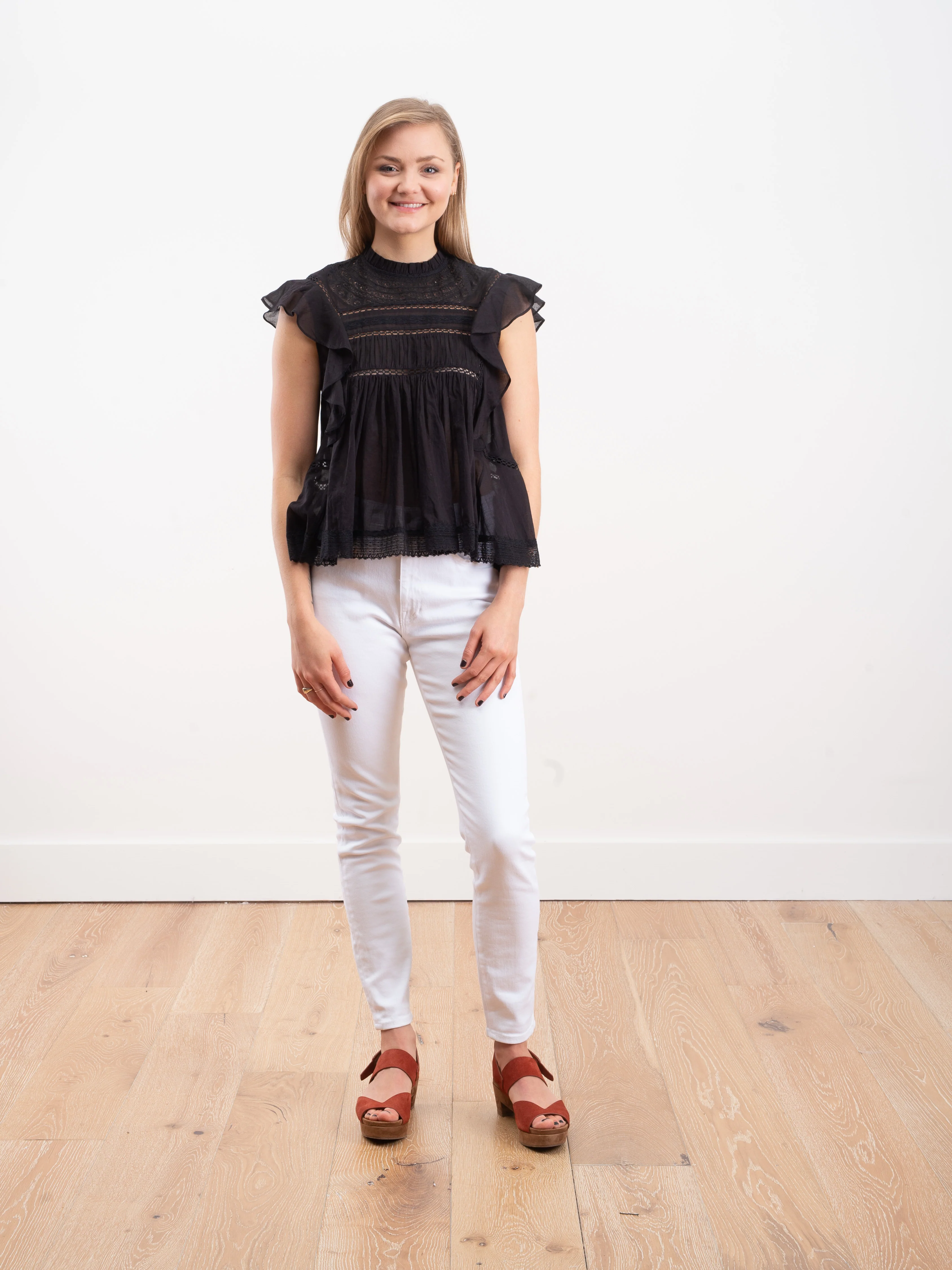 vivia top - black - Image 2