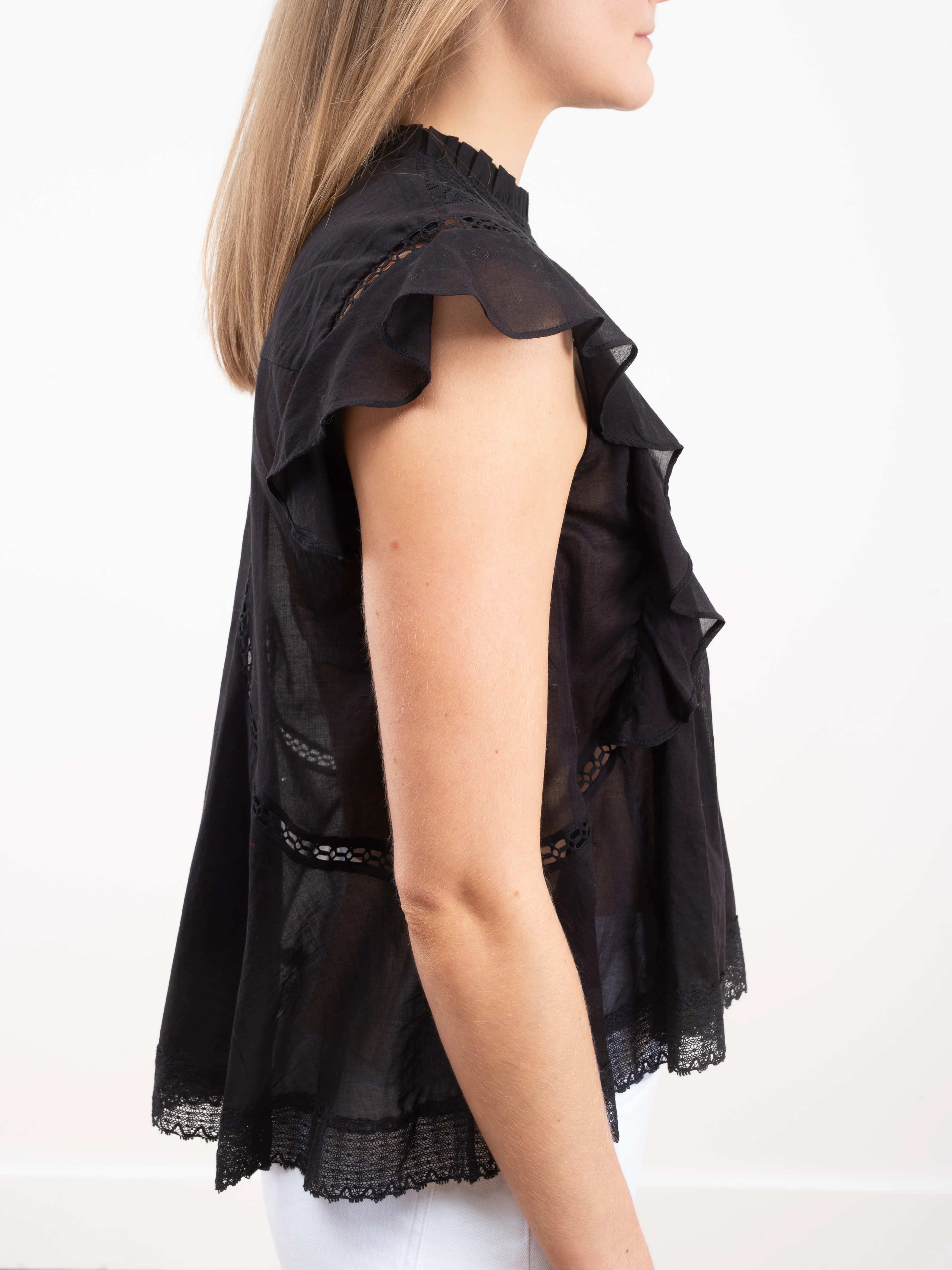 vivia top - black - Image 3